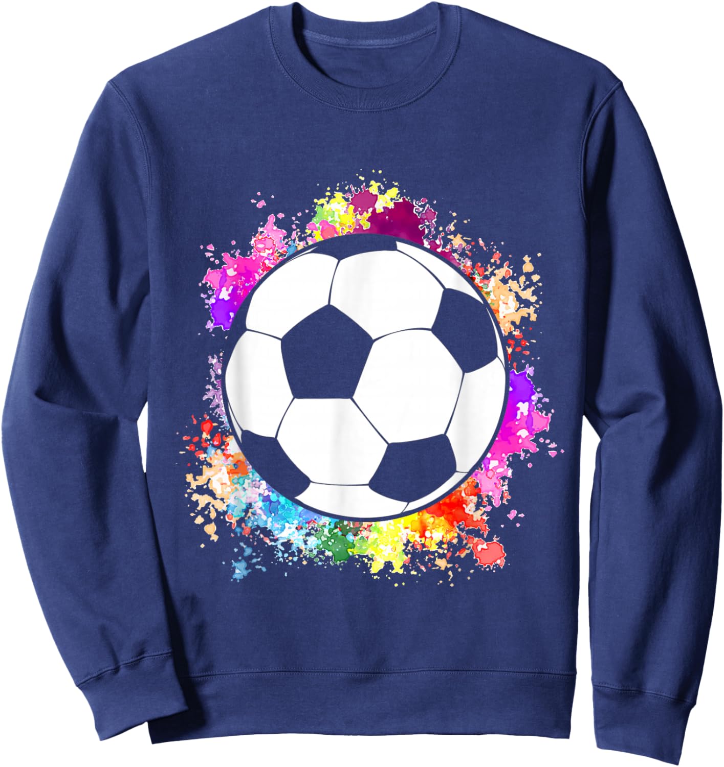 Soccer Girl Gift Shoes Cleats Kick Fußball Daughter Women Sweatshirt - Sweatshirt | Navy