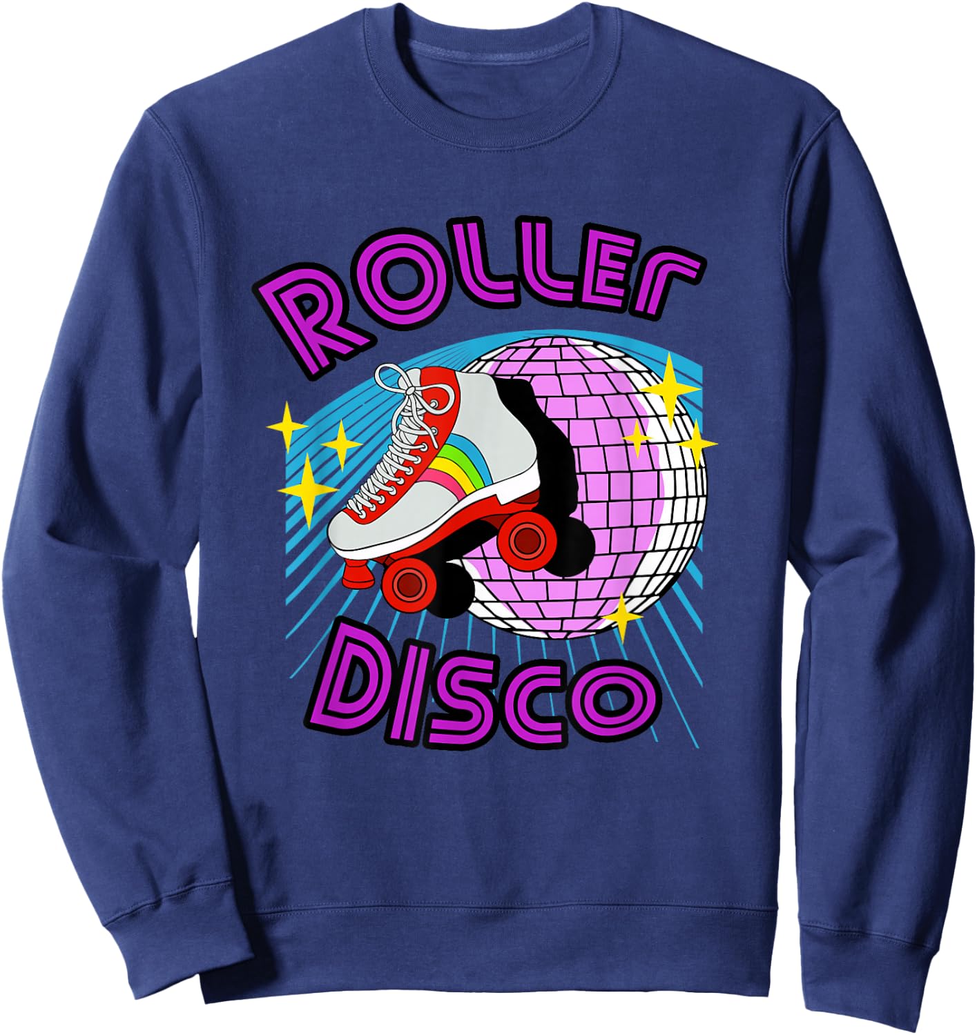 Roller Derby Gift Women Girls Roller Skating Roller Sweatshirt - Sweatshirt | Navy