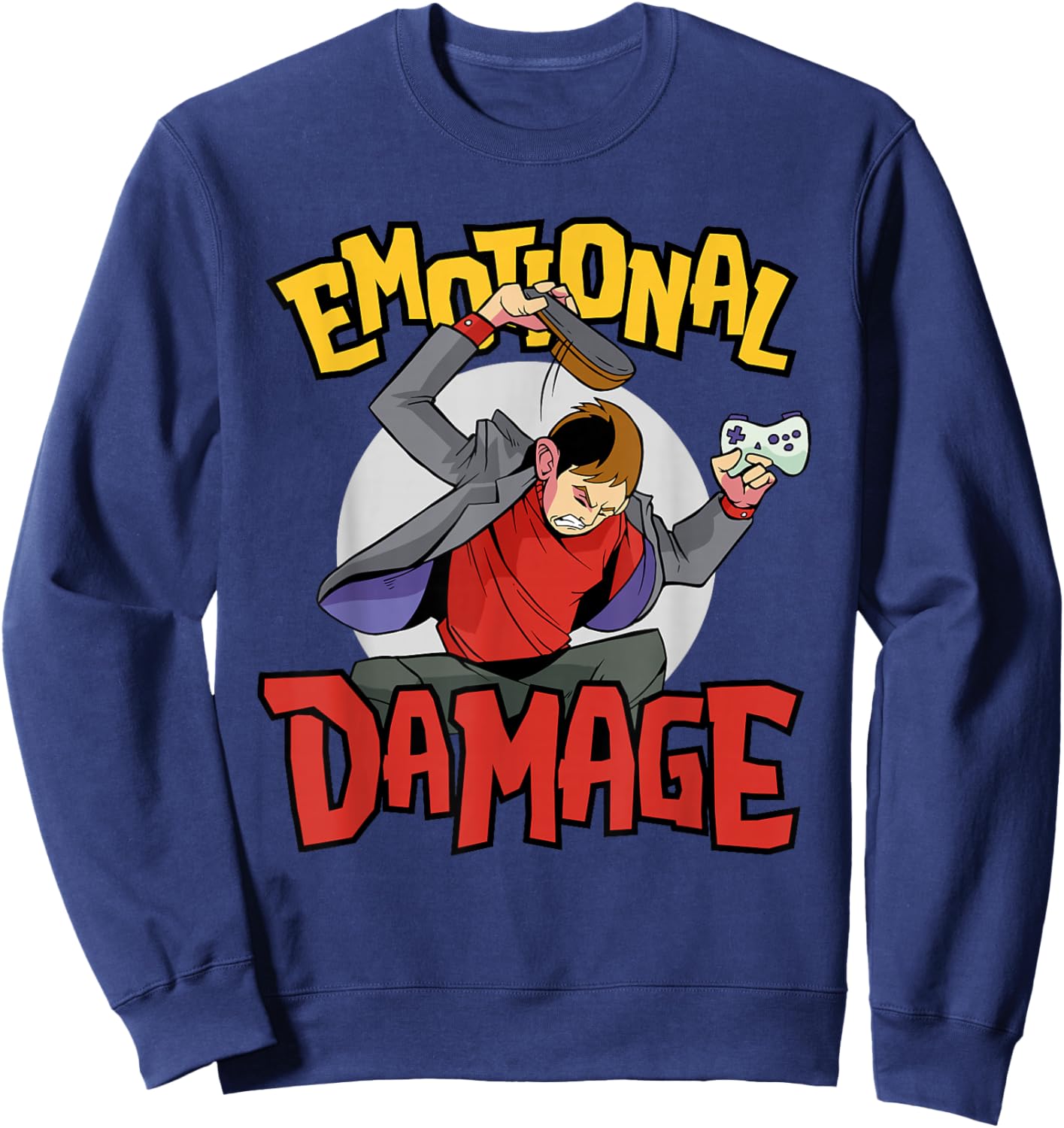 Emotional Damage Sweatshirt - Sweatshirt | Navy