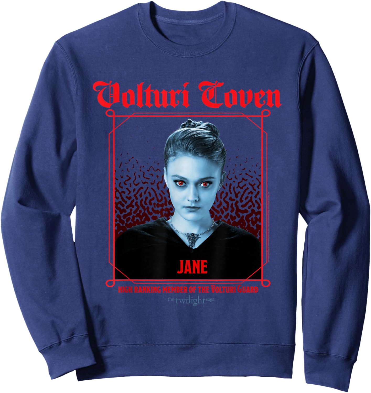 Twilight Jane Volturi Coven High Ranking Member Movie Sweatshirt - Sweatshirt | Navy