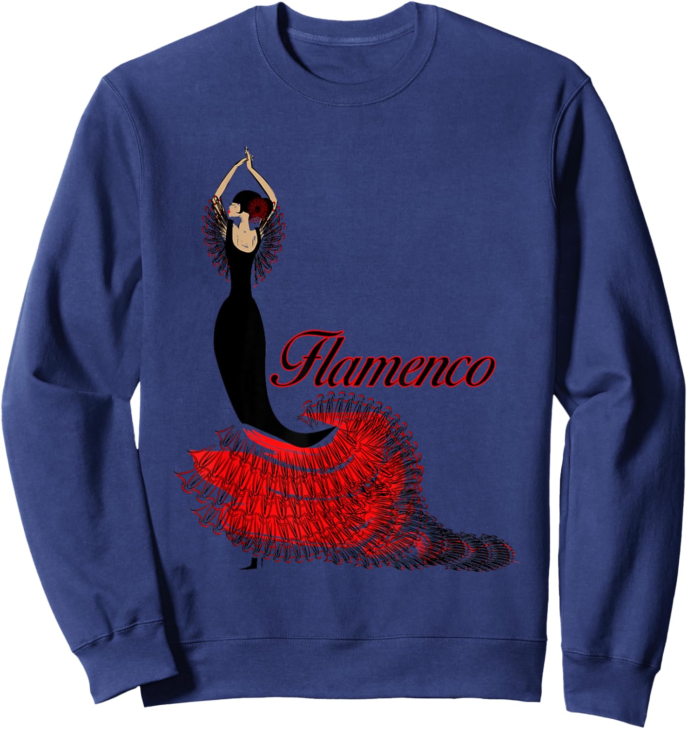 Flamenco dancer 2 - Spain Sweatshirt - Sweatshirt | Navy