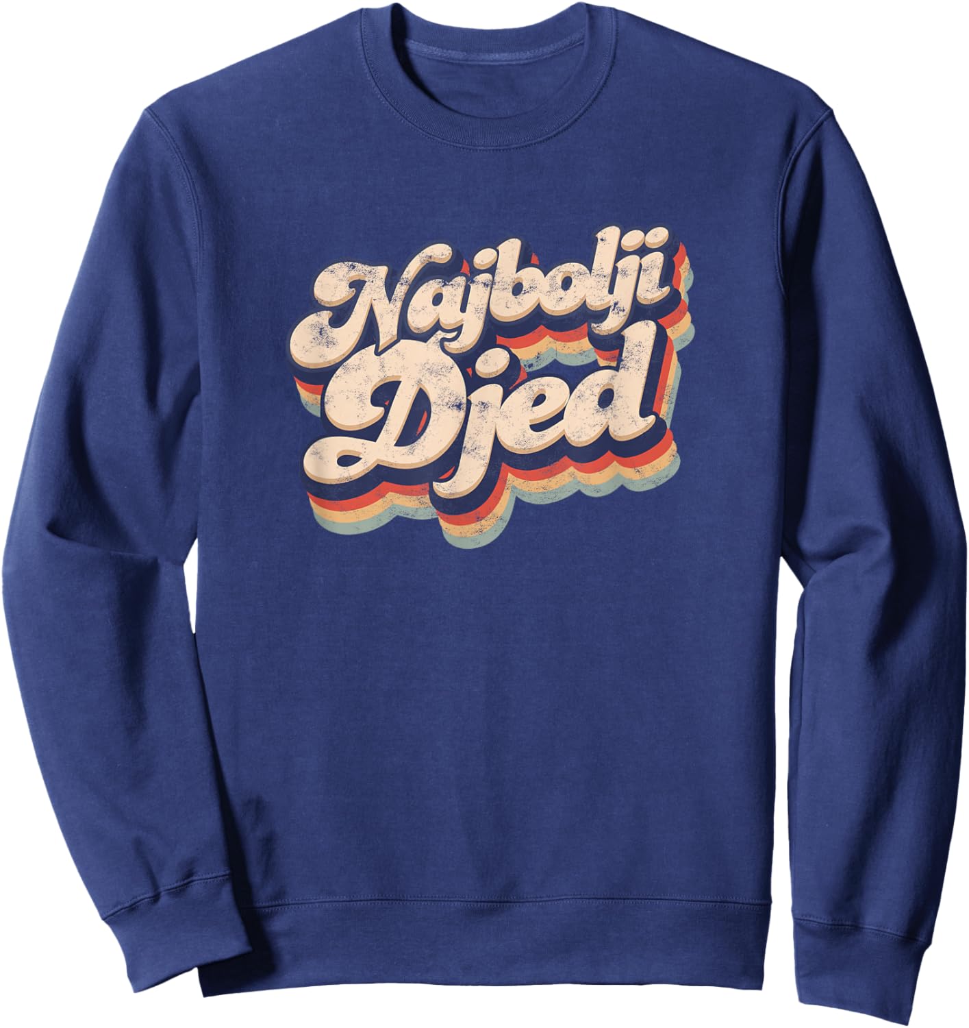 Balkan Jugo - Jugoslawien - Spruch - Najbolji Djed Sweatshirt - Sweatshirt | Navy