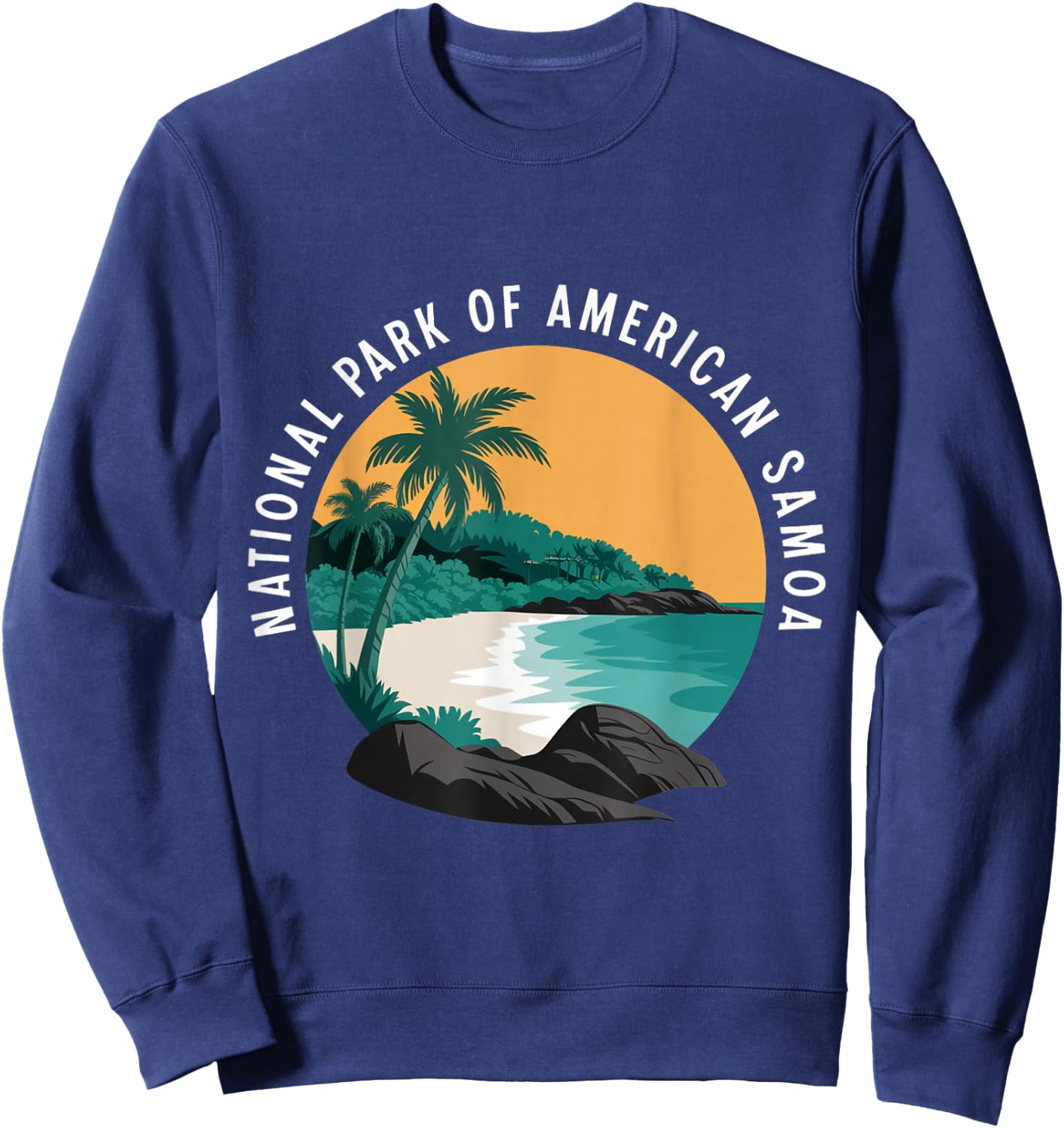 National Park Of American Samoa Sweatshirt - Sweatshirt | Navy