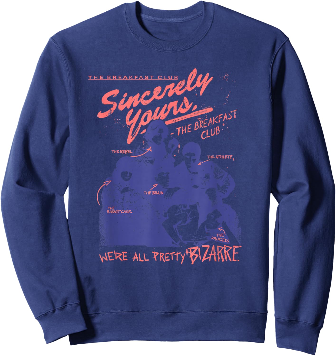 The Breakfast Club Pretty Bizarre Sweatshirt - Sweatshirt | Navy