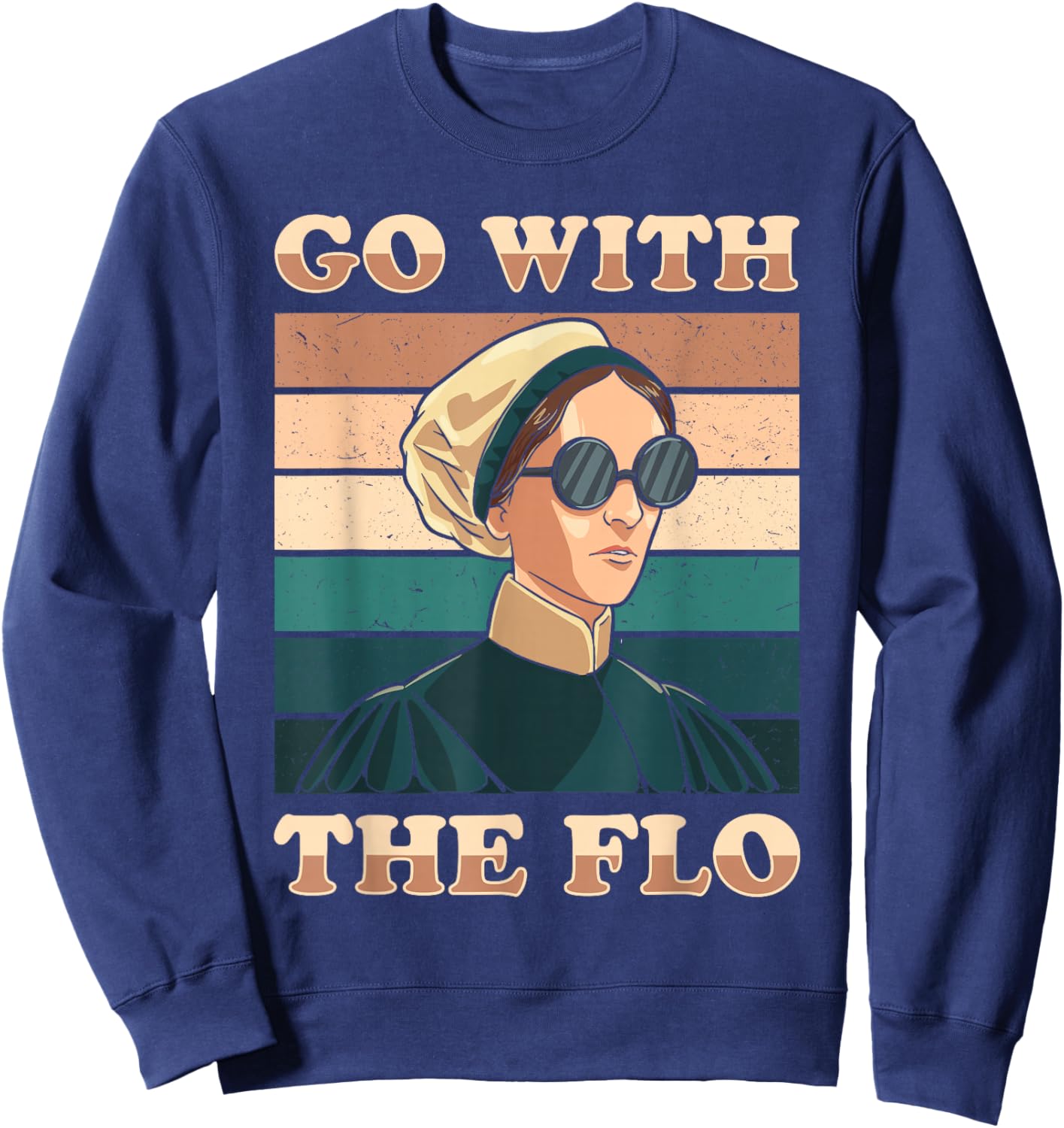 Nurse Florence Nightingale Medical Nursing Medicine Reformer Sweatshirt - Sweatshirt | Navy