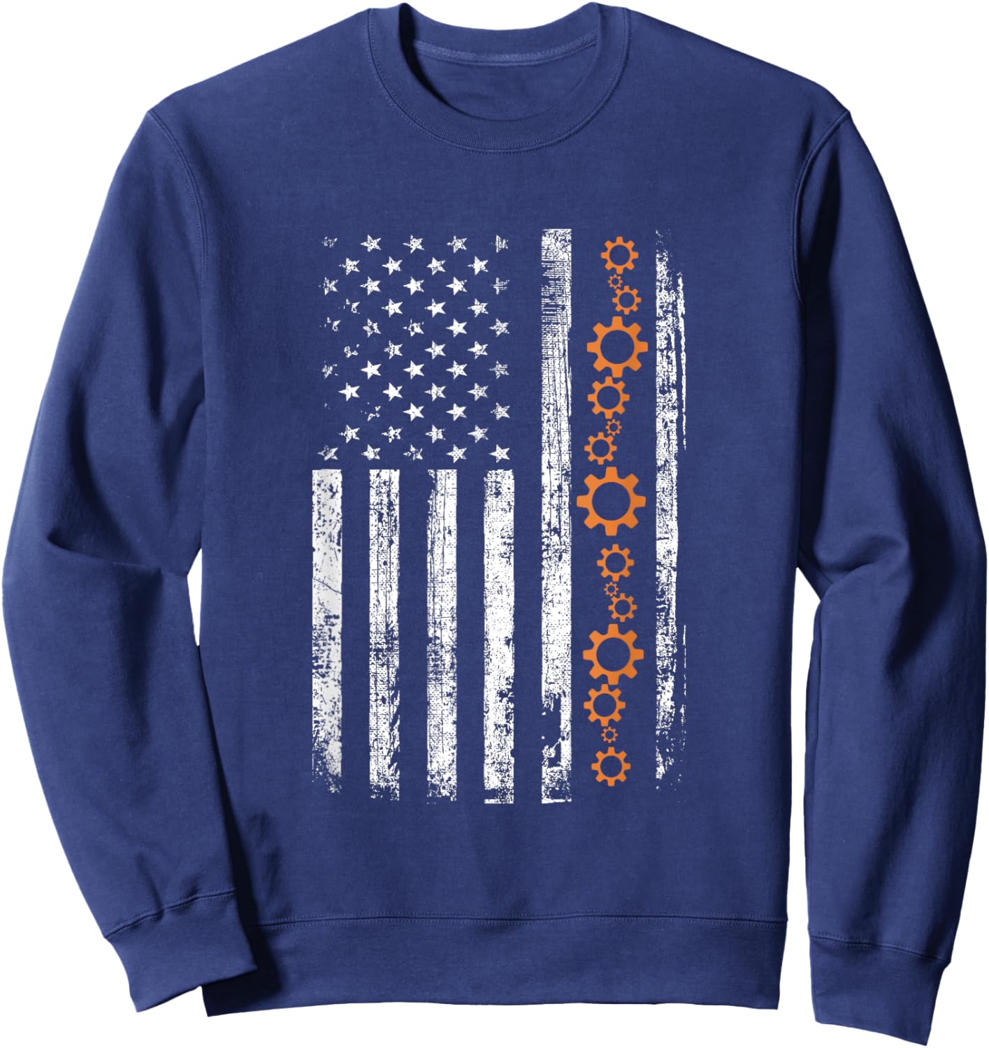 Mechanical engineering vintage engineers mechanical Sweatshirt - Sweatshirt | Navy