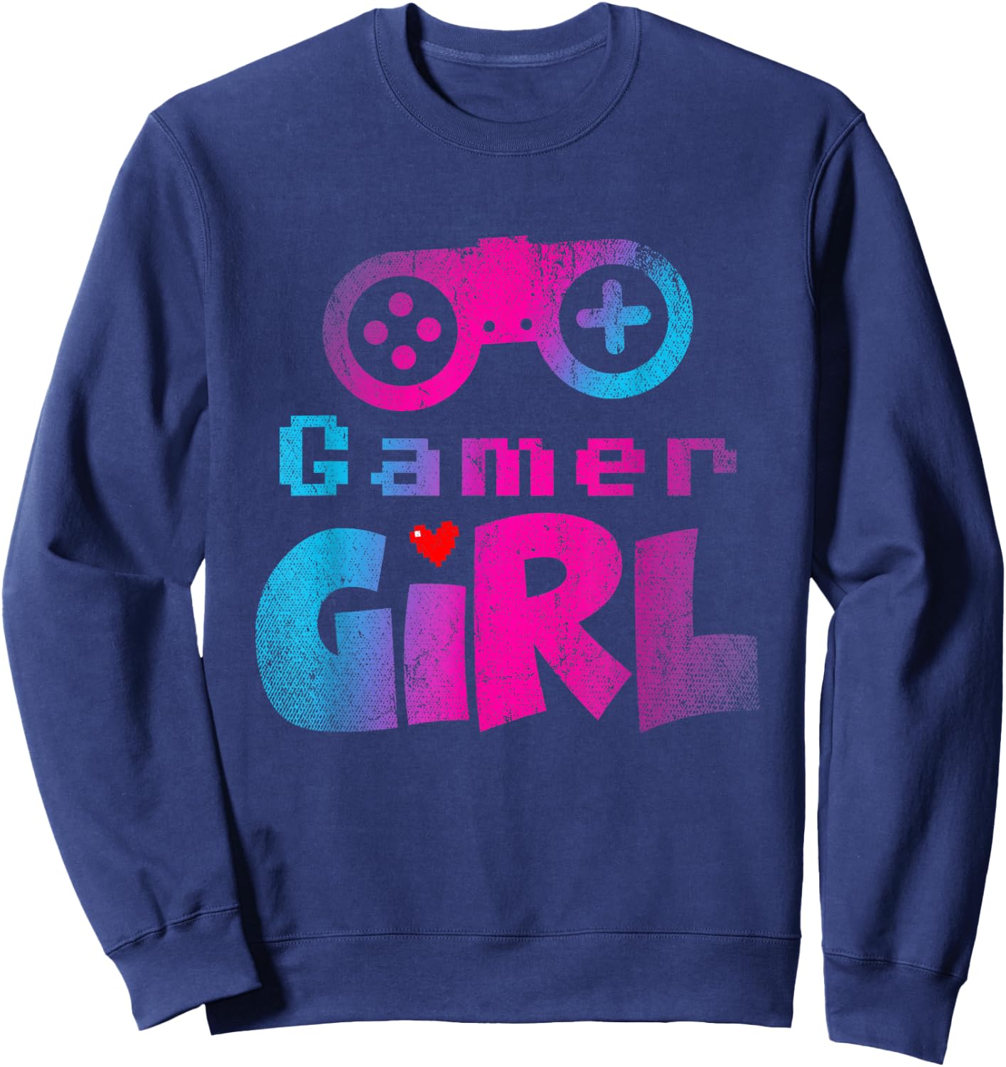 Video Game Nerd E Sport Gaming Girl Gamer Gift Gamer Sweatshirt - Sweatshirt | Navy