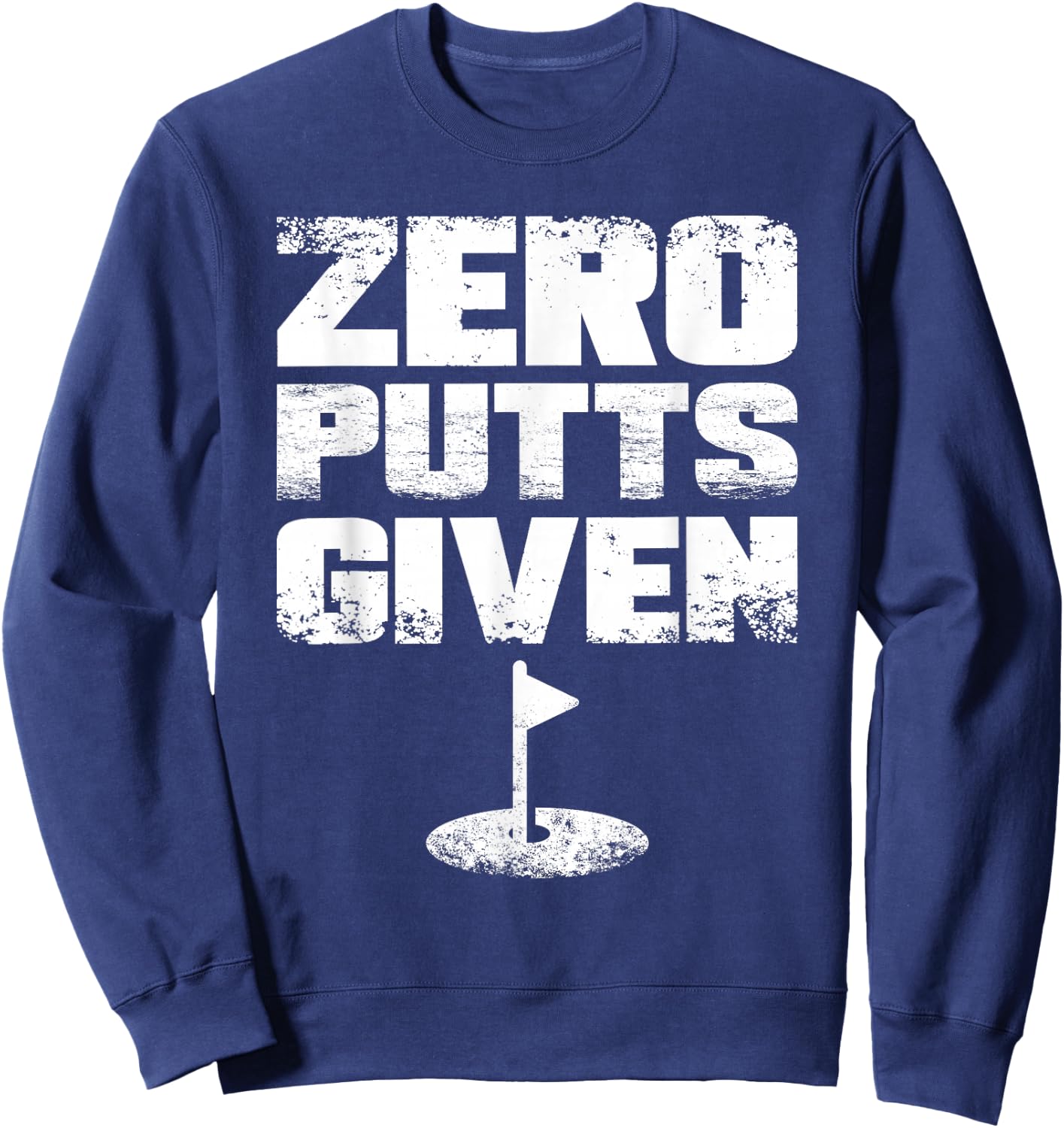 Golf Stuff Men's Black Modern Fun Golf , Small, , Short Sleeve, Classic Fit, Polyester 100% Sweatshirt - Sweatshirt | Navy
