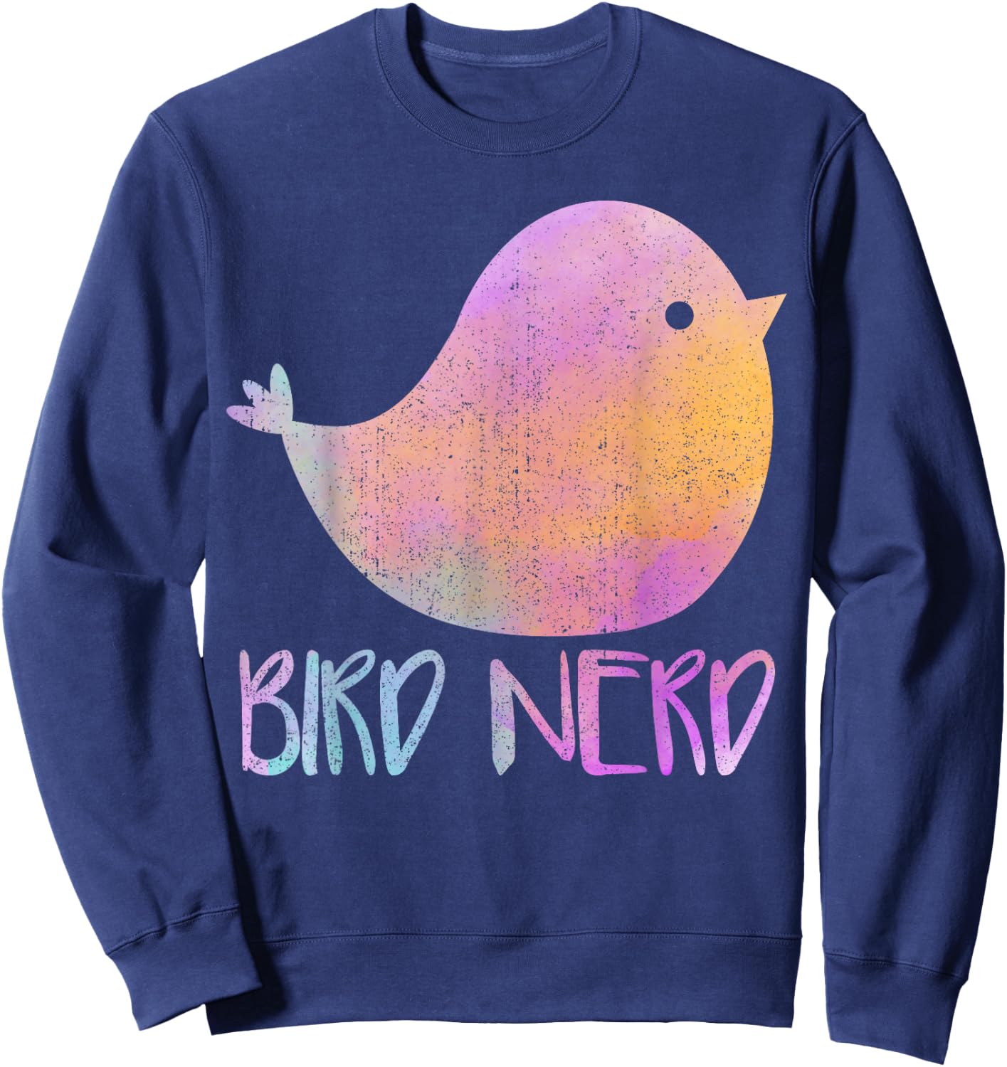 Avid Birder Birdwatching - Twitcher Birding Bird Nerd Sweatshirt - Sweatshirt | Navy
