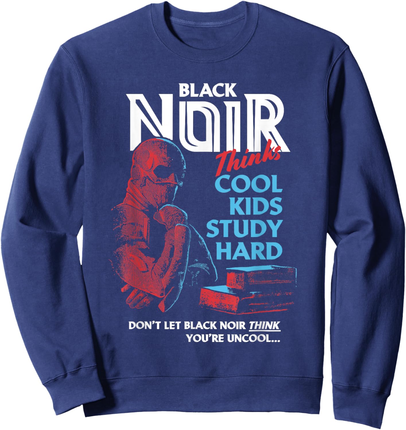The Boys: Gen V Black Noir Study Ad Sweatshirt - Sweatshirt | Navy