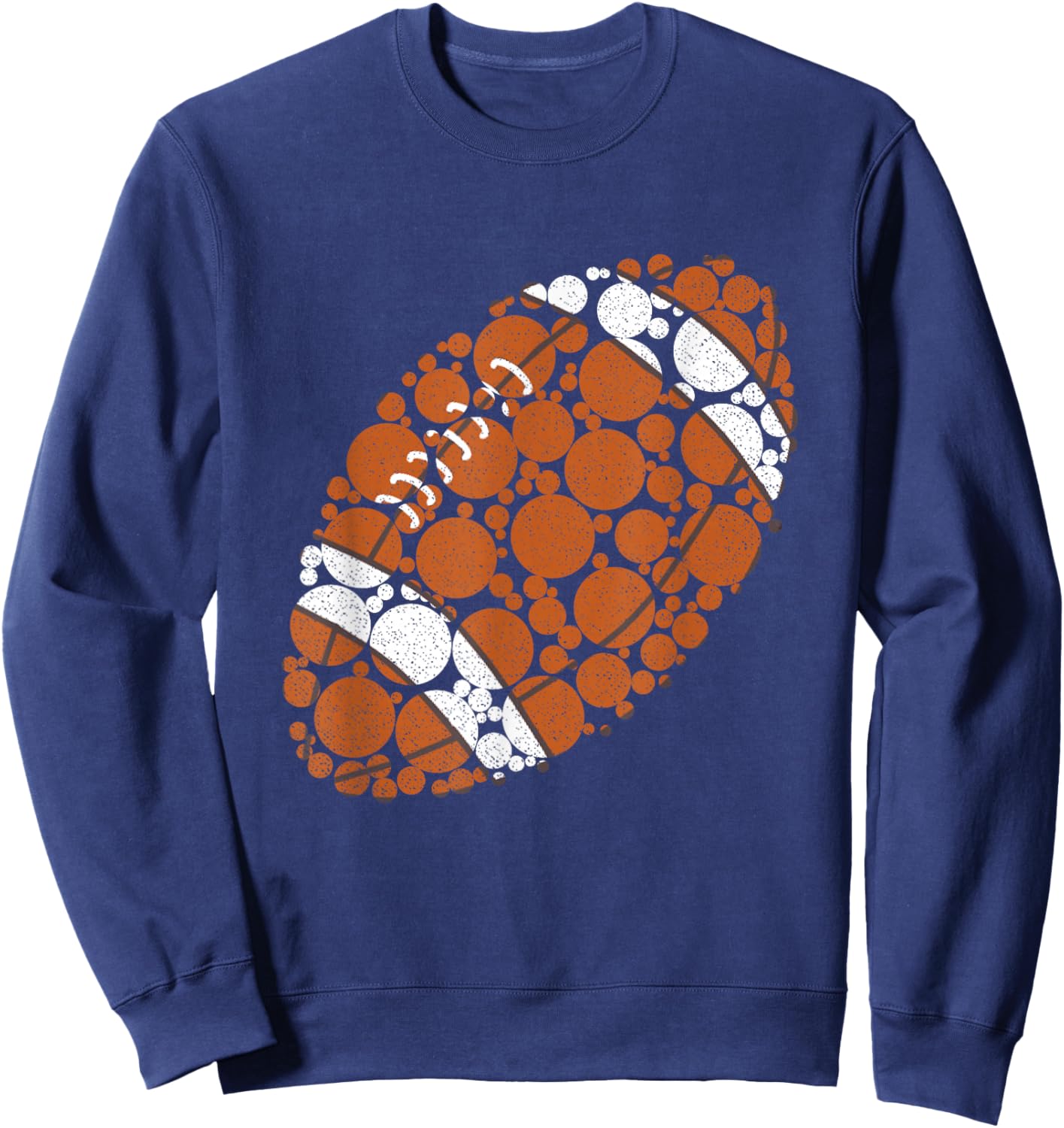 American Football Design boys polka dot shirt boy Sweatshirt - Sweatshirt | Navy