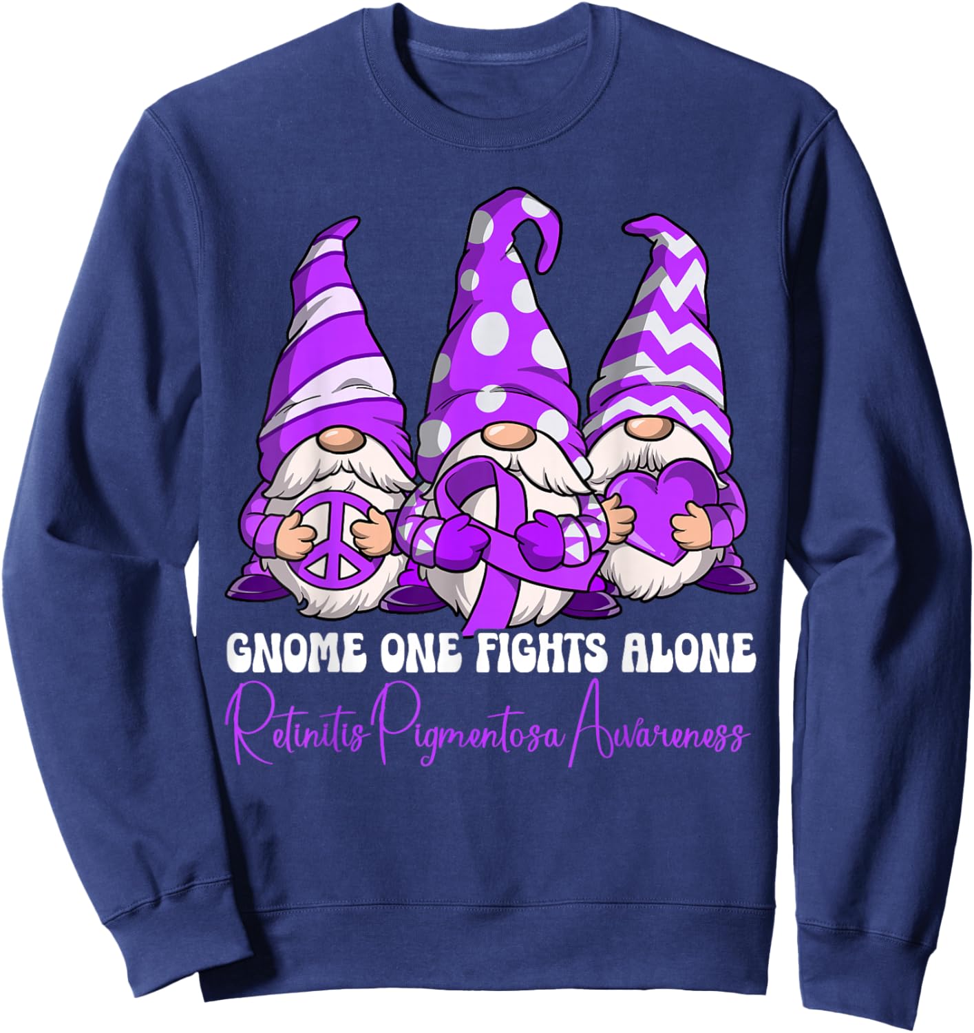 Retinitis Pigmentosa Awareness Sweatshirt - Sweatshirt | Navy