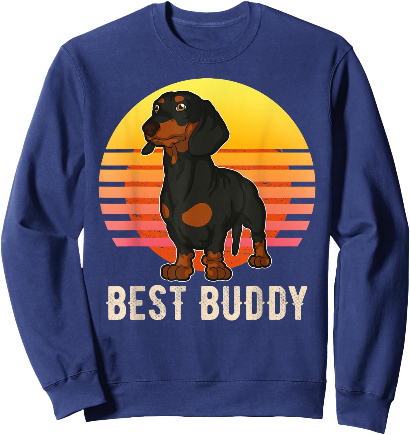Dachshund Dachshund Teckel Sweatshirt - Sweatshirt | Navy