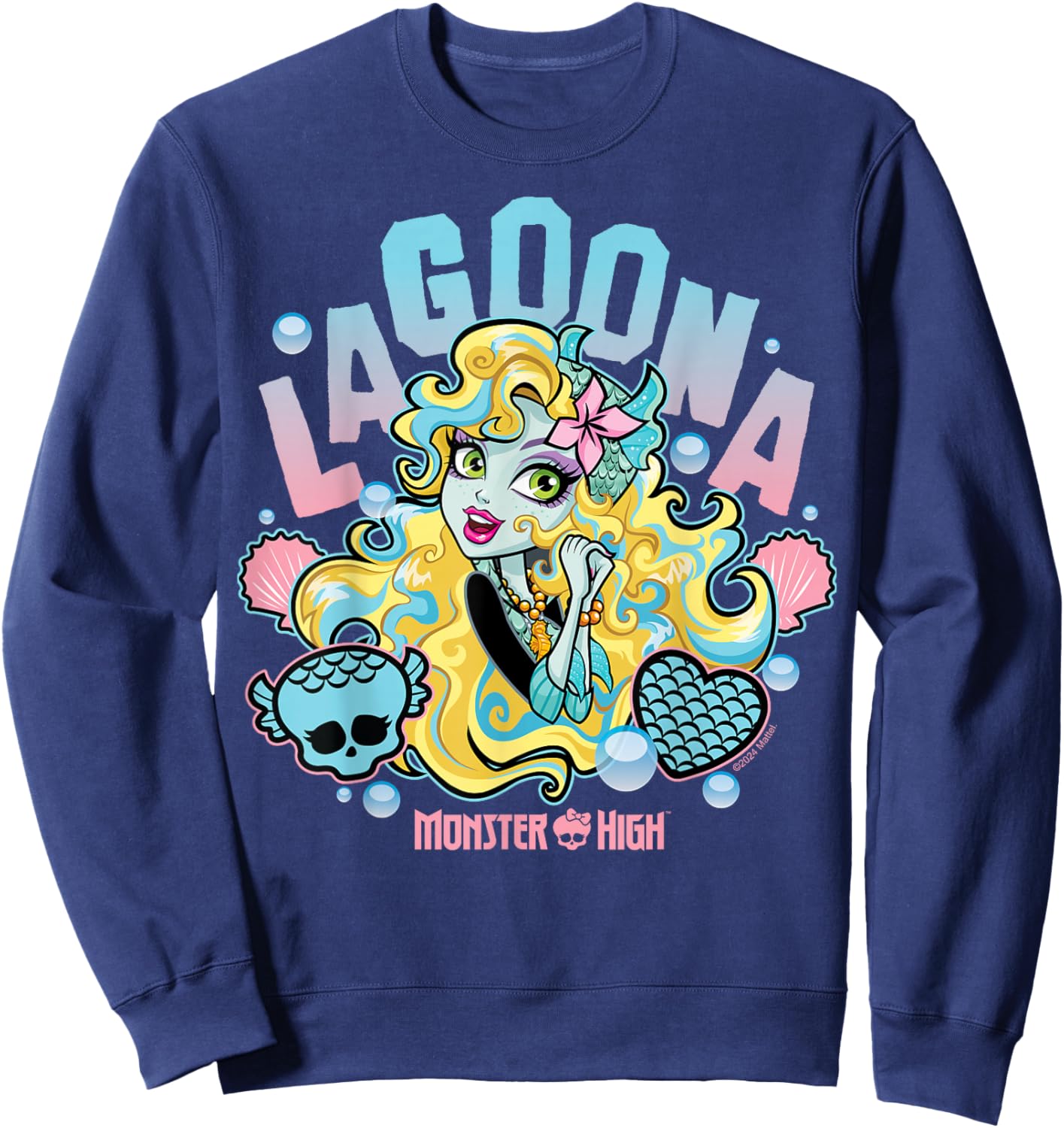 Monster High - Lagoona Blue Sweatshirt - Sweatshirt | Navy