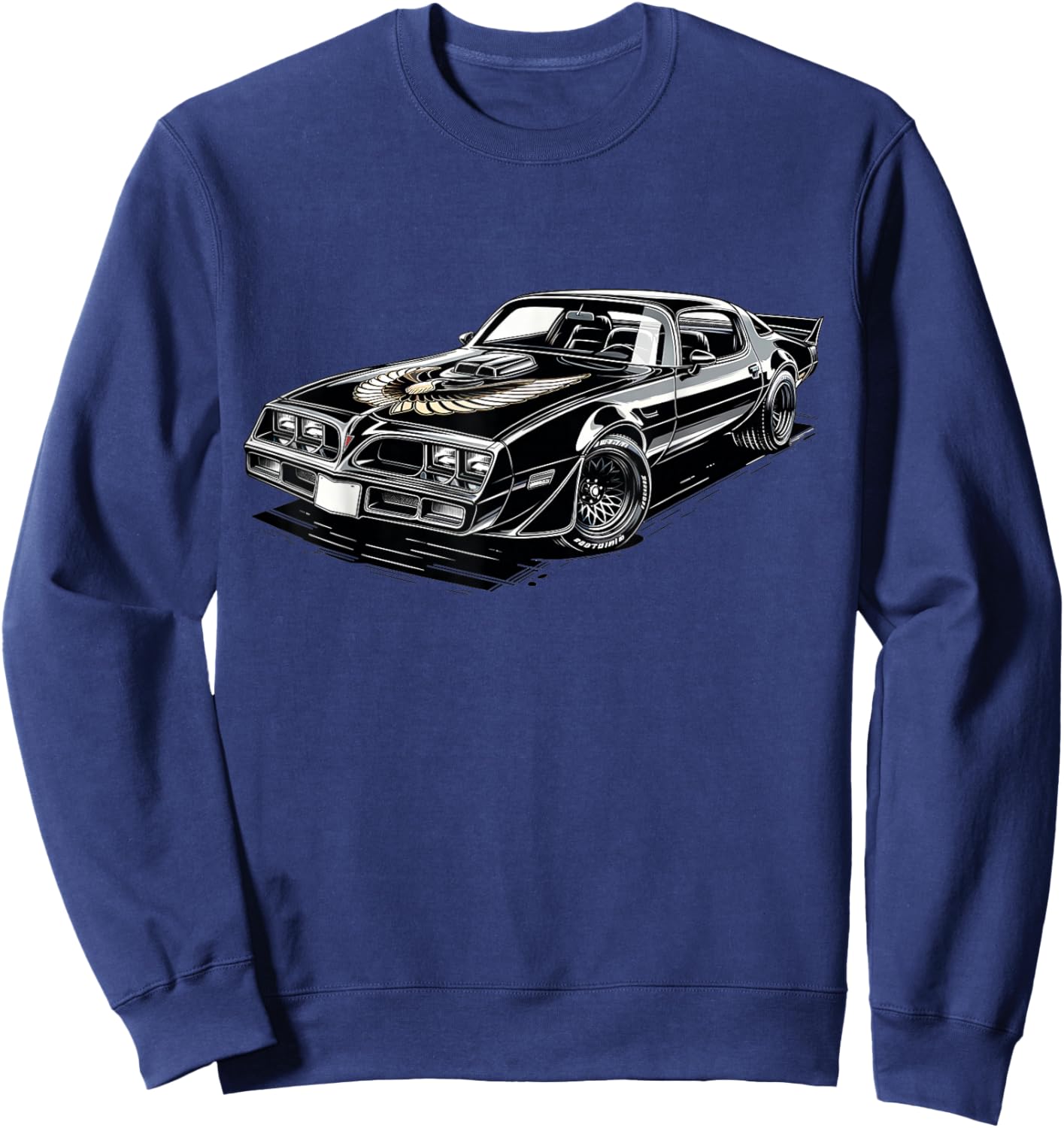 Trans Am Muscle Car American Muscle Trans Am Nation Sweatshirt - Sweatshirt | Navy