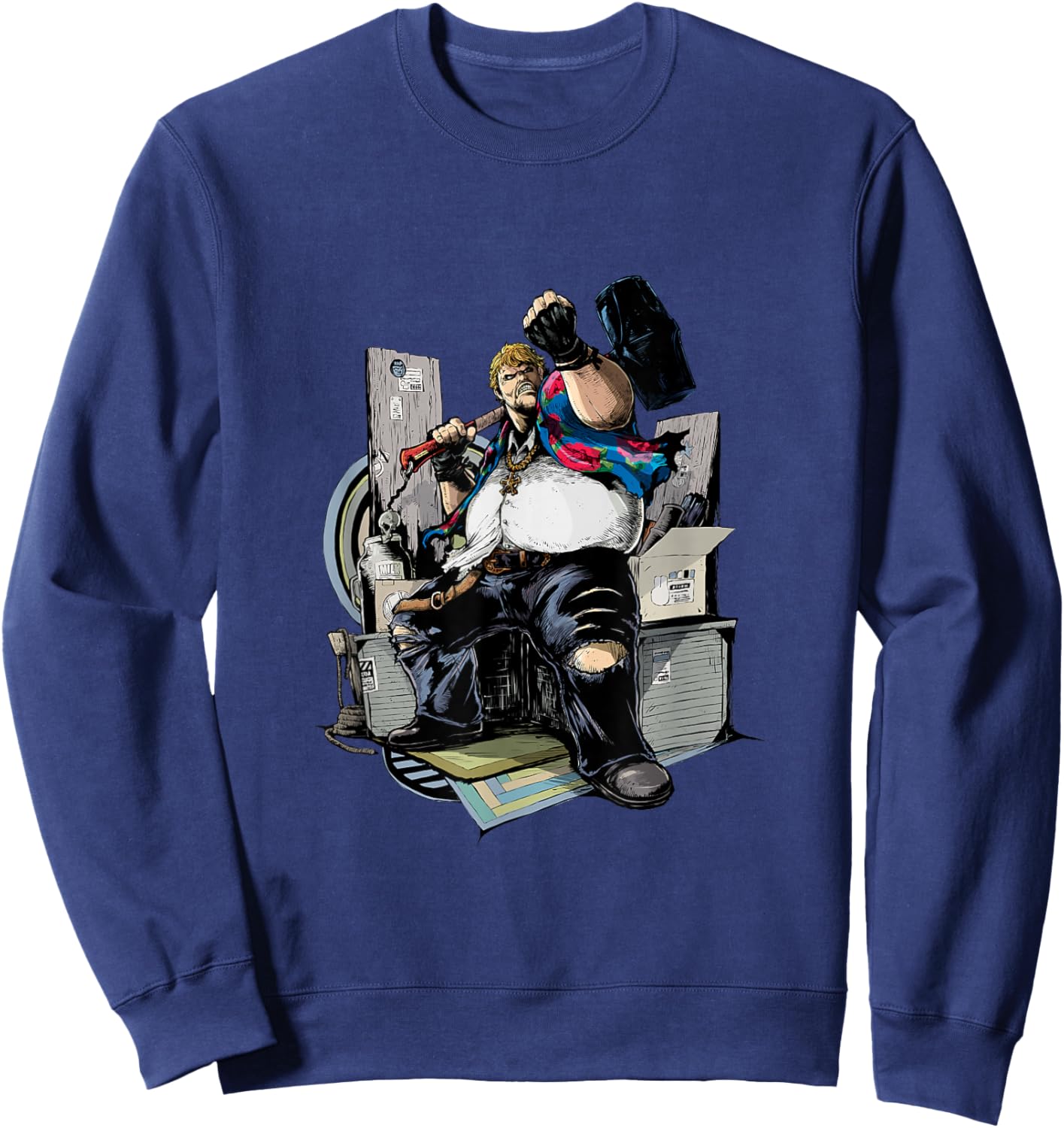 Tekken7 Bob 002 Sweatshirt - Sweatshirt | Navy