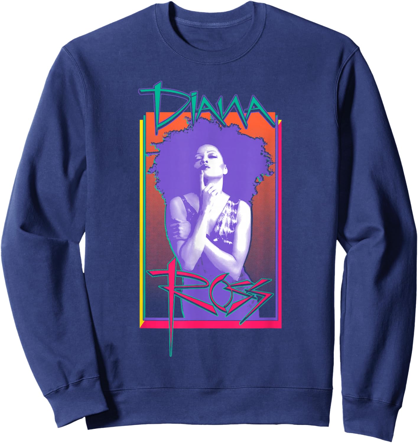 Diana Ross - Cover Page Sweatshirt - Sweatshirt | Navy