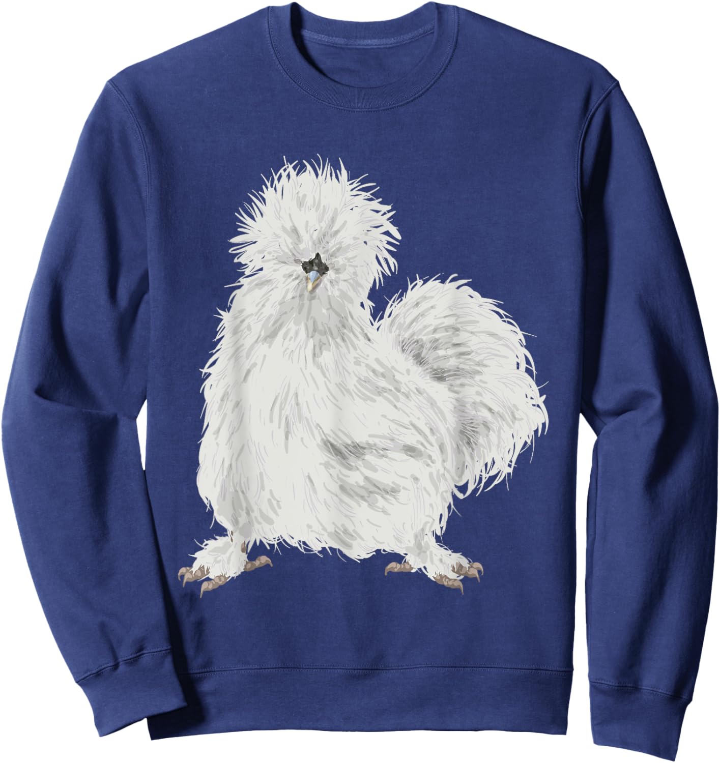 Silkie Chicken Sweatshirt - Sweatshirt | Navy