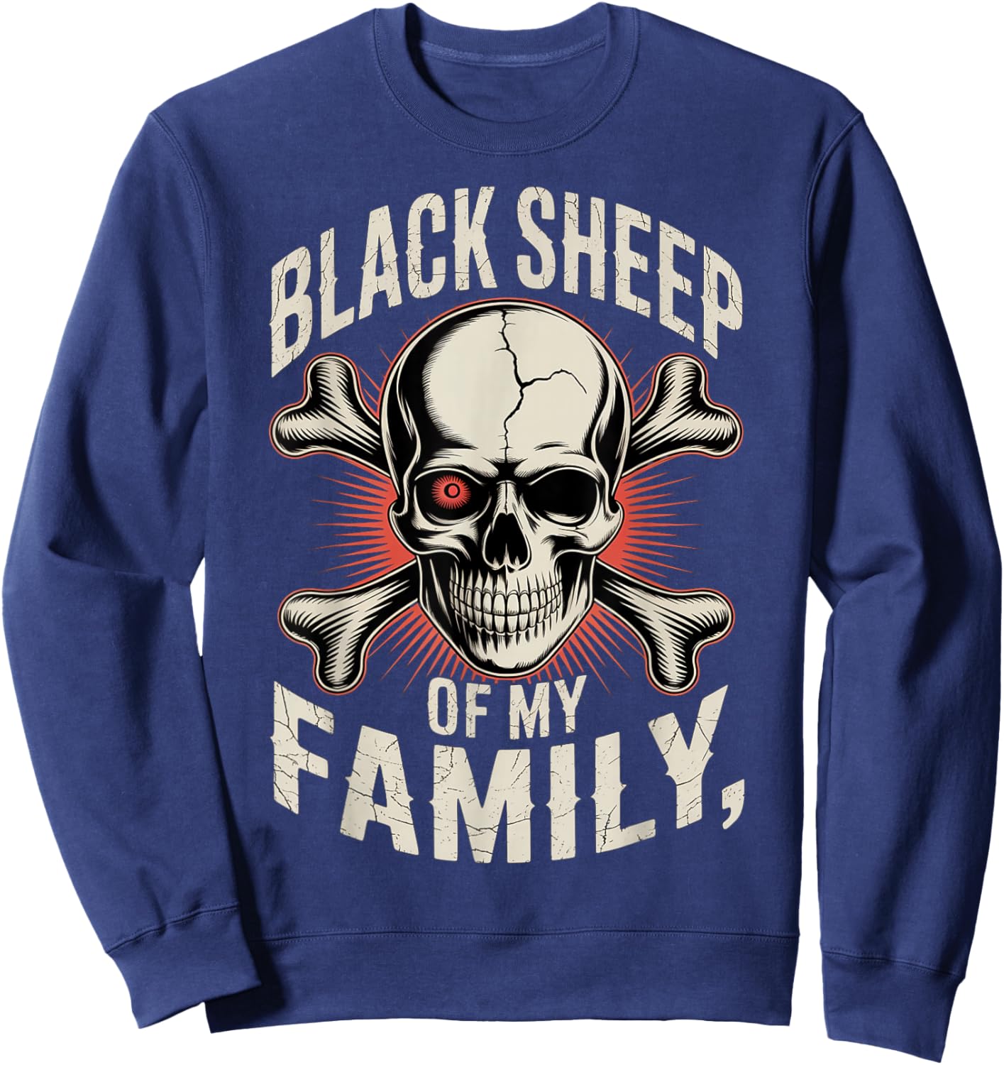 Black Sheep Of My Family Sweatshirt - Sweatshirt | Navy