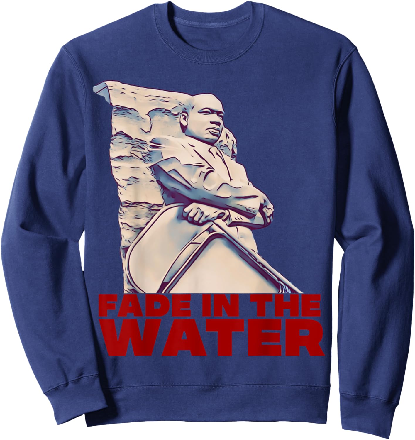 Fade In The Water Montgomery Alabama Riverboat Sweatshirt - Sweatshirt | Navy