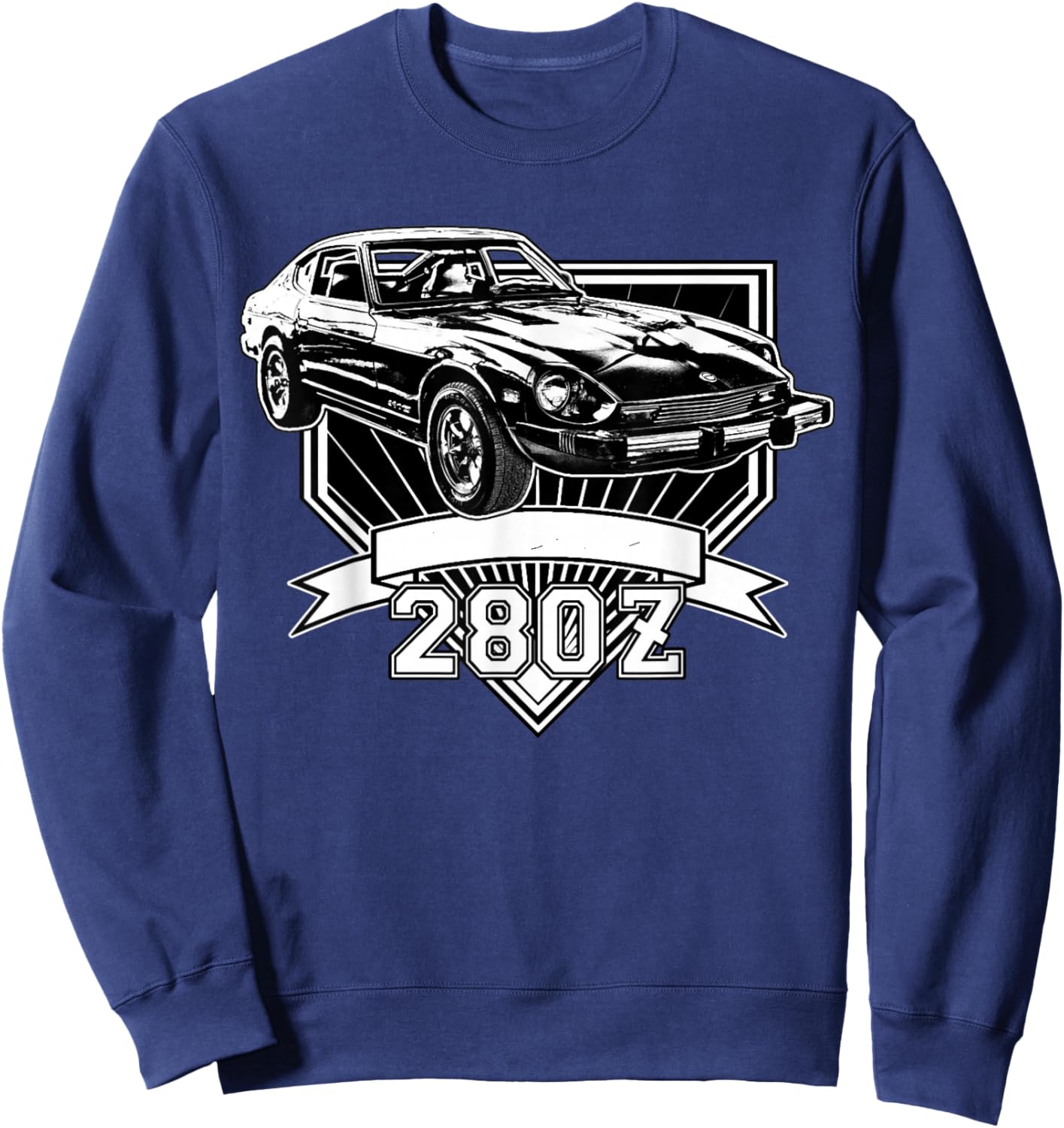 280z Sports Car Sweatshirt - Sweatshirt | Navy