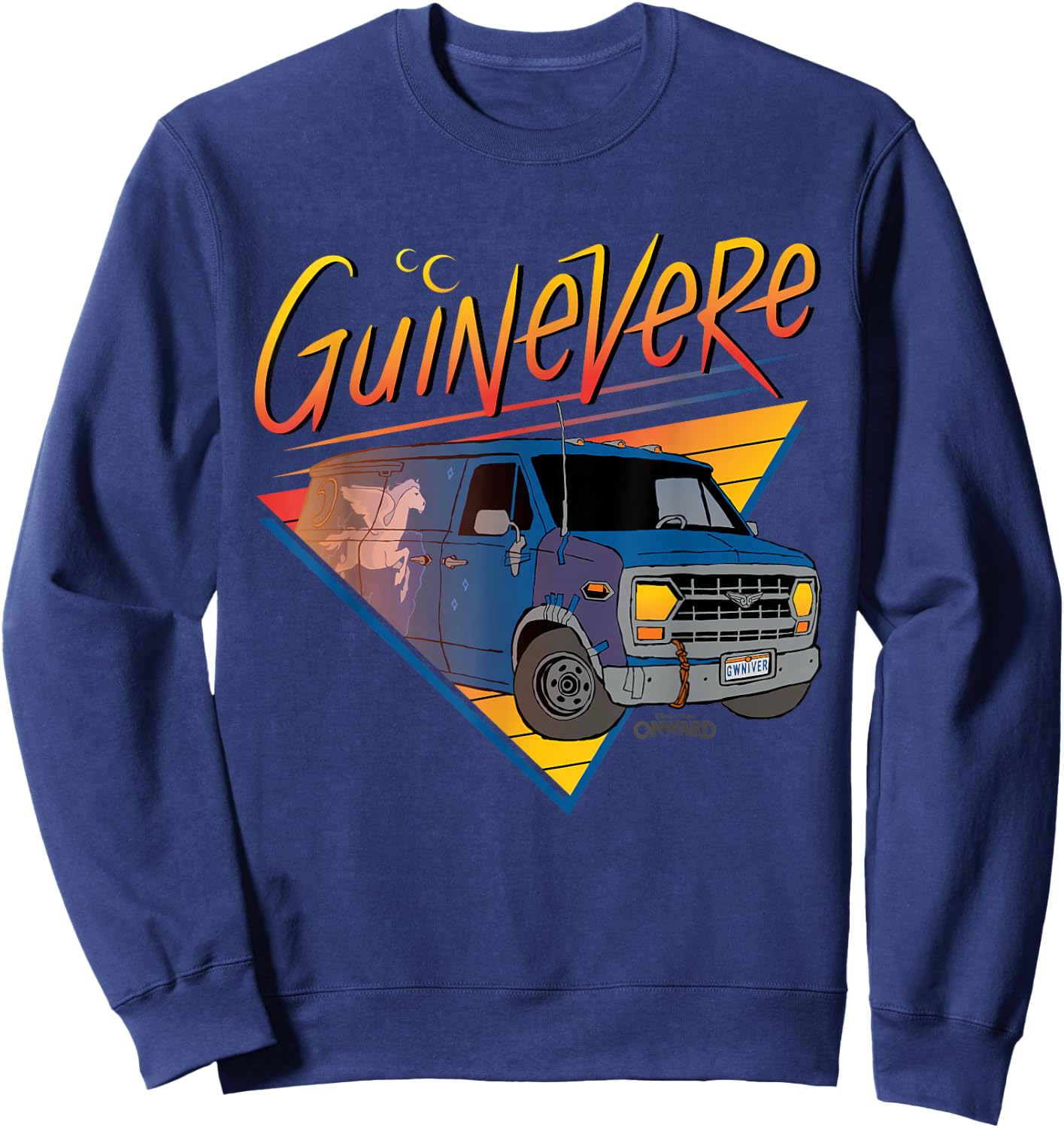 Disney Pixar Onward Van Guinevere Sweatshirt - Sweatshirt | Navy