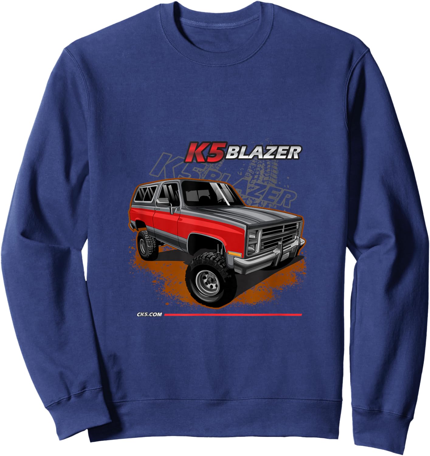 1983-88 K5 Blazer Square Body 4x4 Sweatshirt - Sweatshirt | Navy