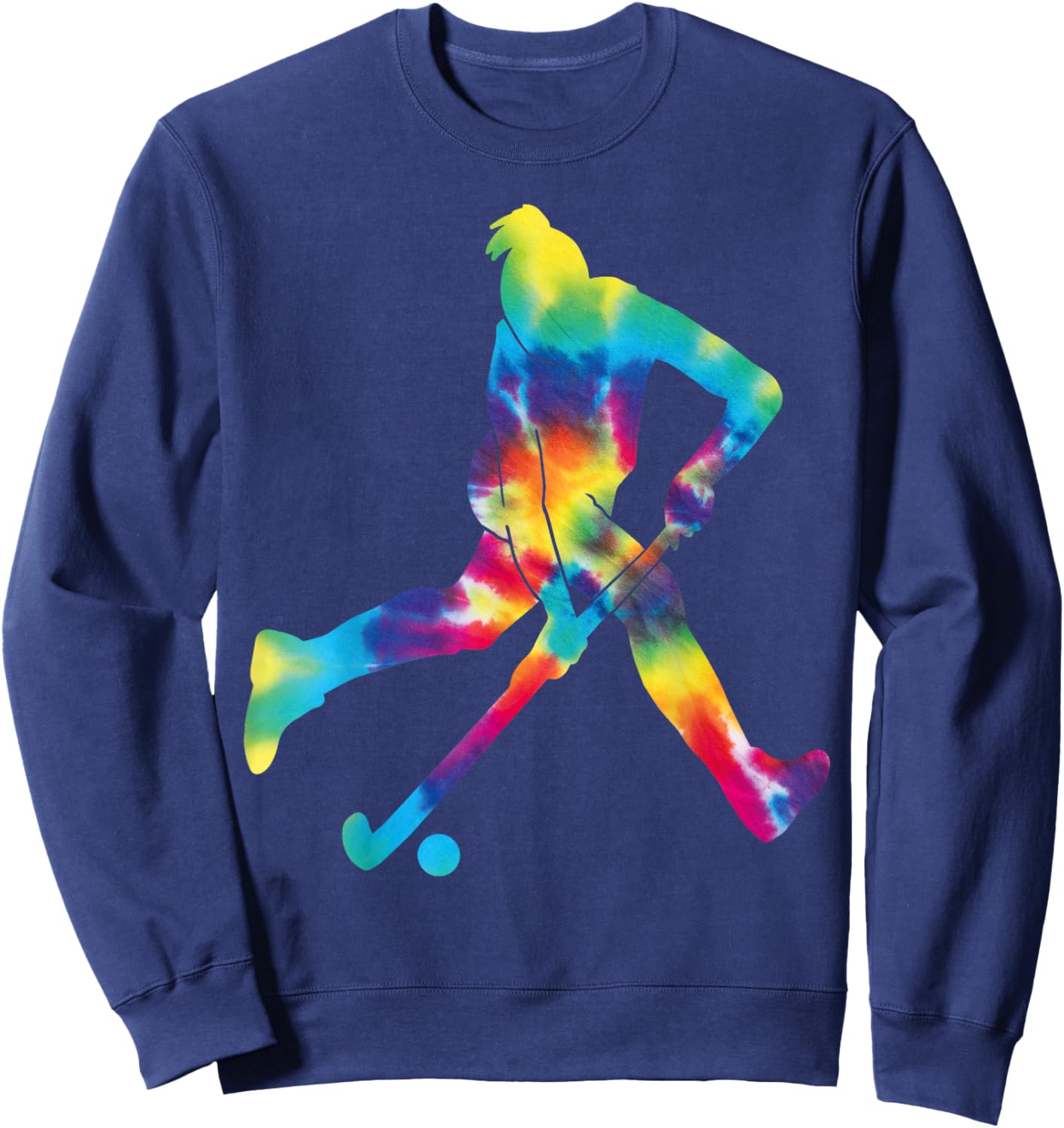 Field Hockey Tie Dye Sweatshirt - Sweatshirt | Navy