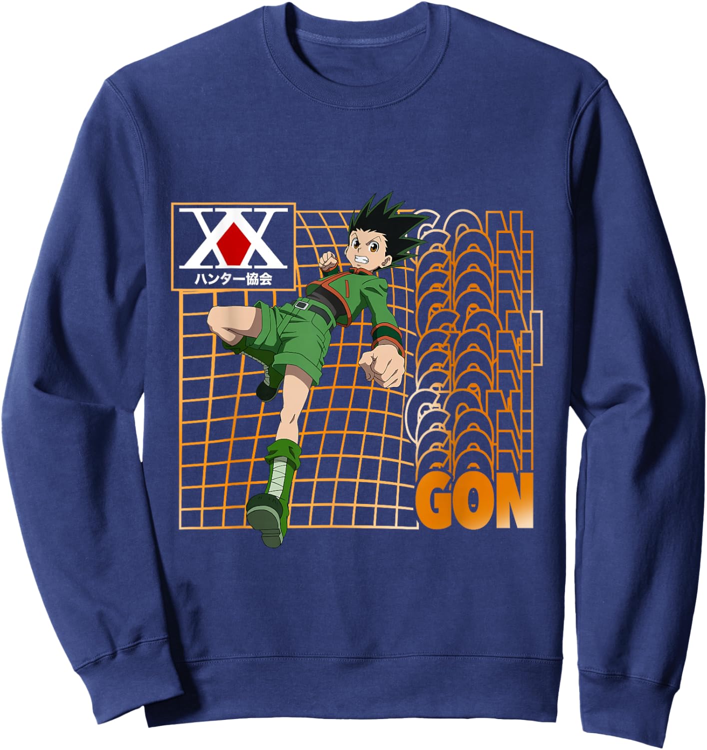 Hunter X Hunter Gon Freecss Sweatshirt - Sweatshirt | Navy