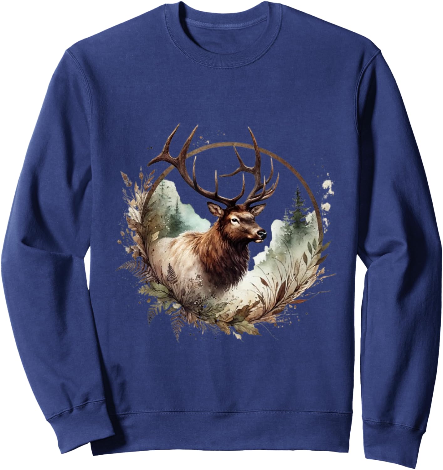 Bull Elk Sweatshirt - Sweatshirt | Navy