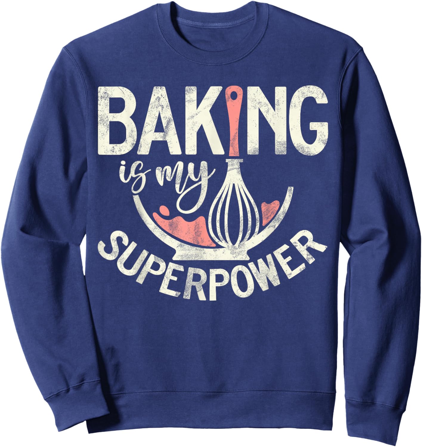 Baking lady & funny baker gifts Cookies and Cupcake dealer Sweatshirt - Sweatshirt | Navy