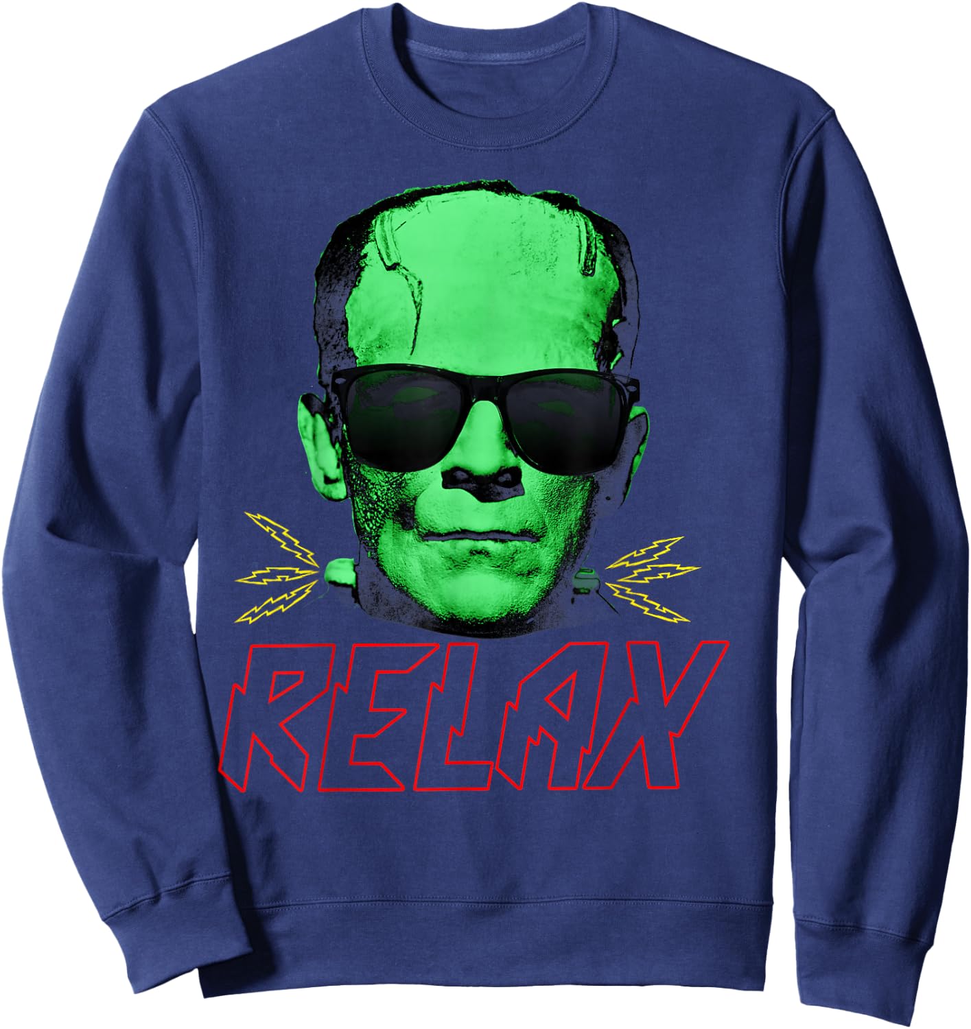 Universal Monsters Frankenstein Relax Sweatshirt - Sweatshirt | Navy