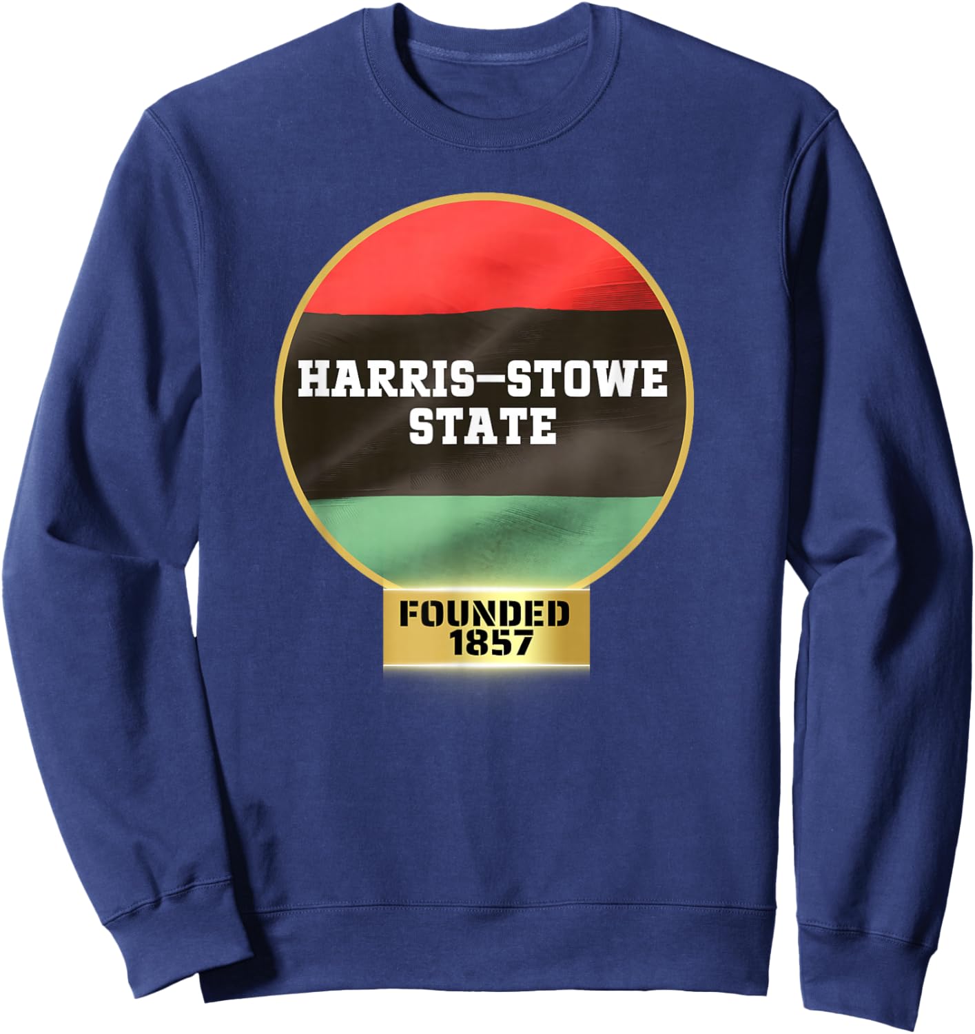 Harris–Stowe State, HSSU, HBC, Proud HBCU Sweatshirt - Sweatshirt | Navy