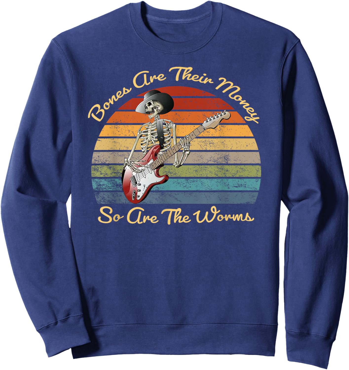 Their Bones are Their Money I Think You Should Leave Sweatshirt - Sweatshirt | Navy