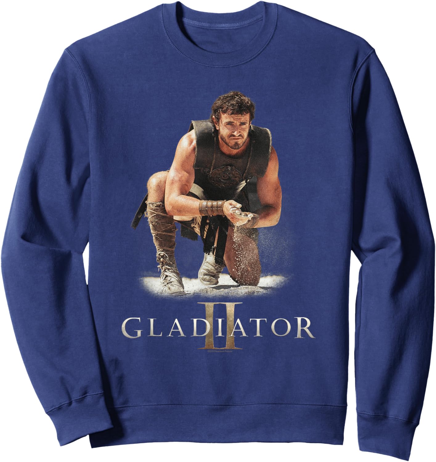 Ripple Junction x Gladiator II Lucius Verus Gladiator Battle , Black, S Sweatshirt - Sweatshirt | Navy