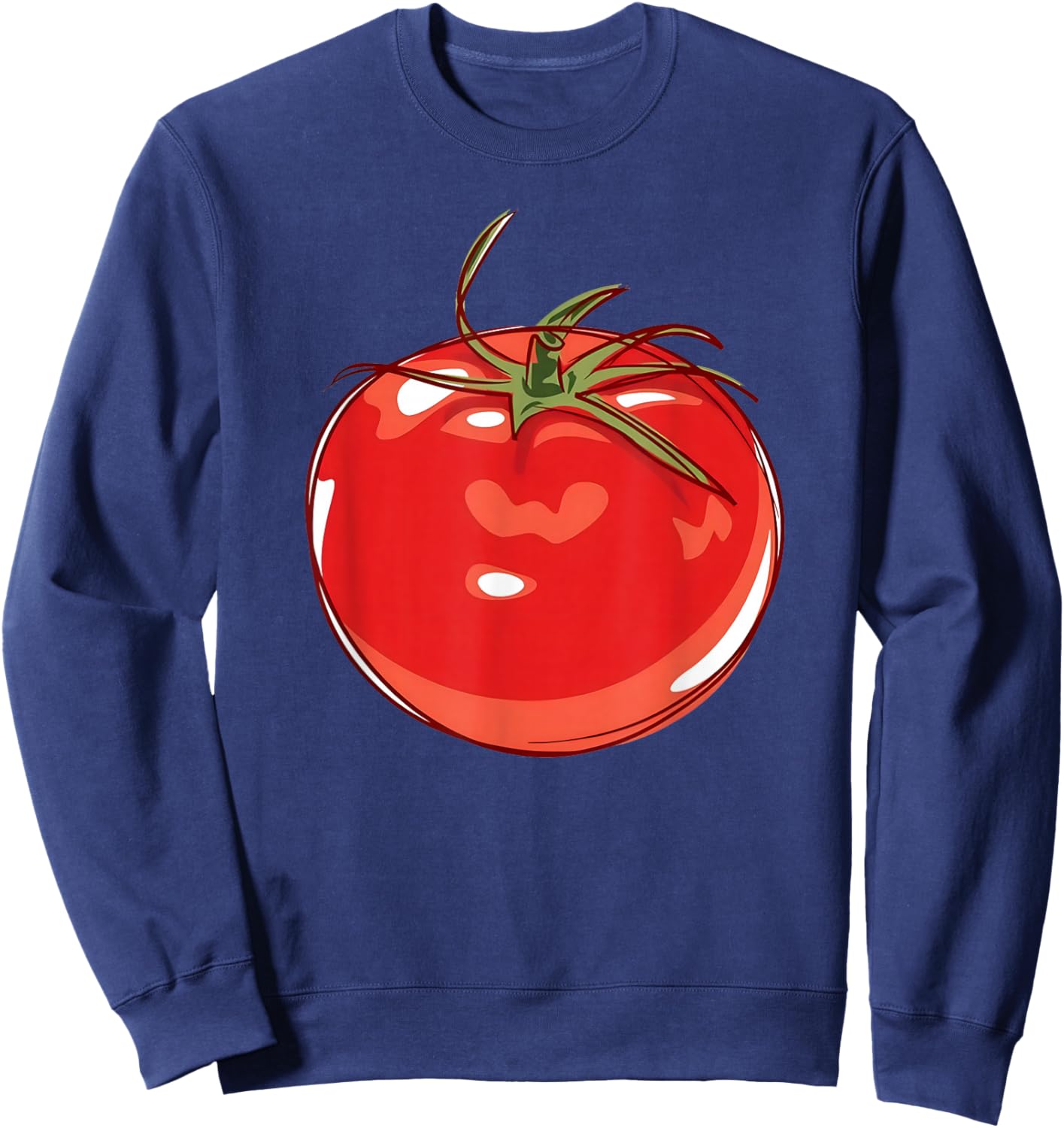 Tomato shirt for girls, Tomato for kids, Tomato for youth Sweatshirt - Sweatshirt | Navy