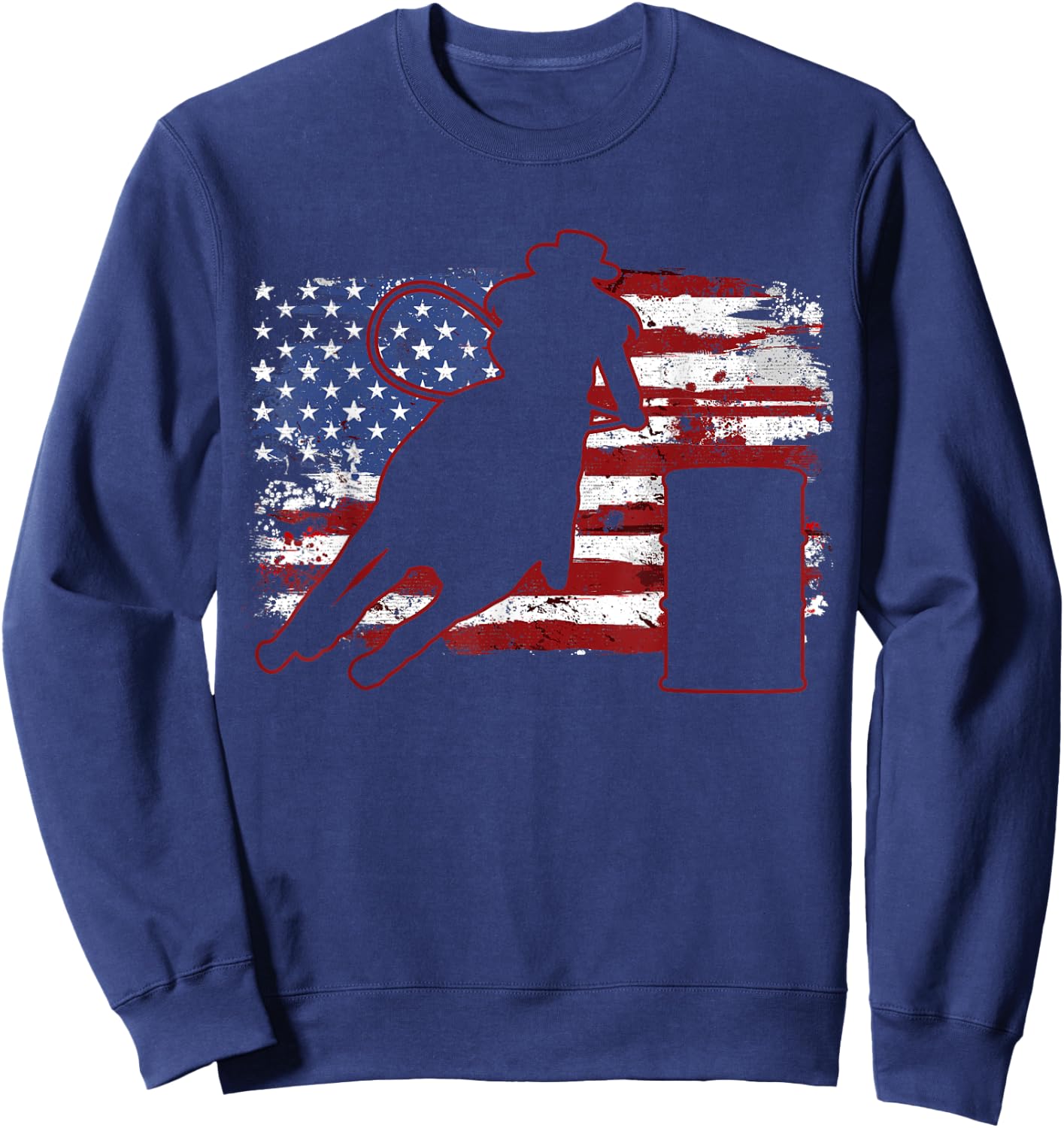 Barrel Racing Gift Sweatshirt - Sweatshirt | Navy