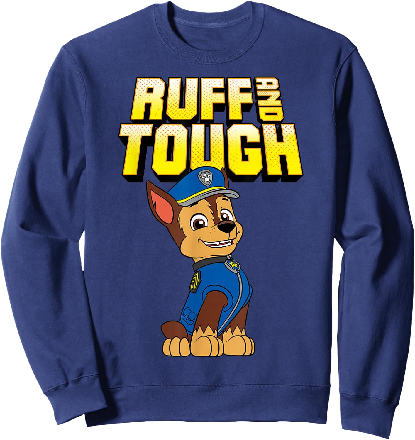 Ruff And Tough Police Pup Chase Sweatshirt - Sweatshirt | Navy