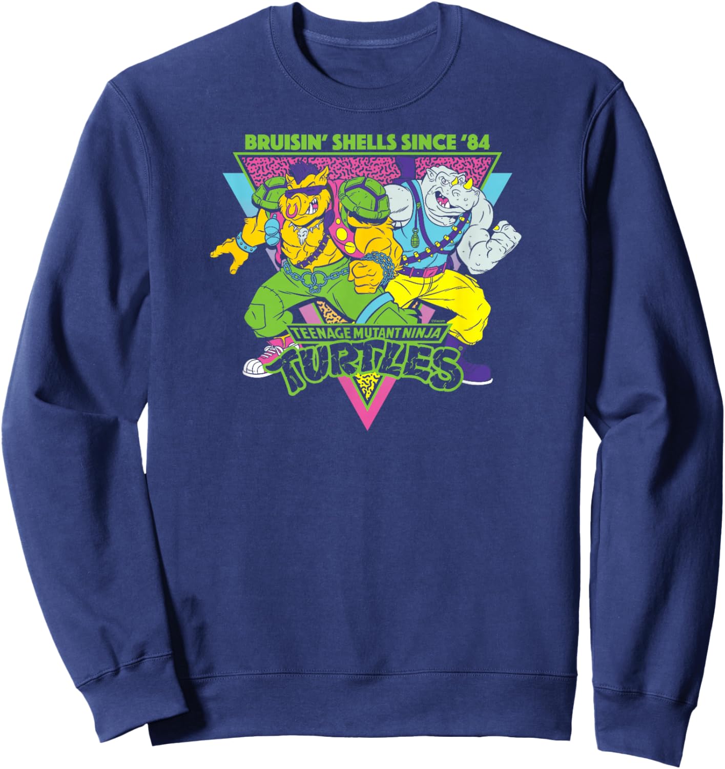 Teenage Mutant Ninja Turtles - Bepop and Rocksteady Villains Sweatshirt - Sweatshirt | Navy
