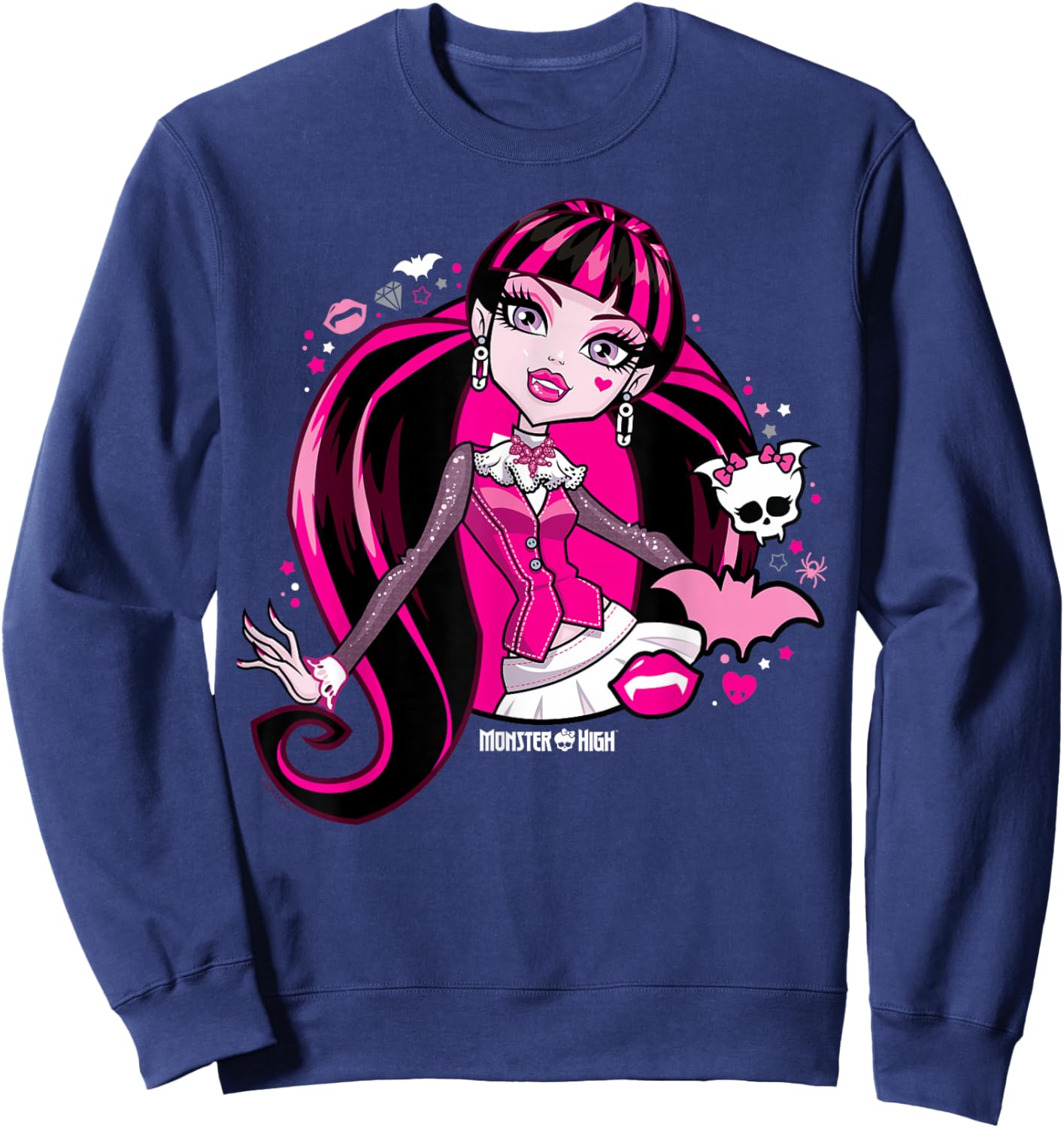 Monster High - Draculaura Sweatshirt - Sweatshirt | Navy