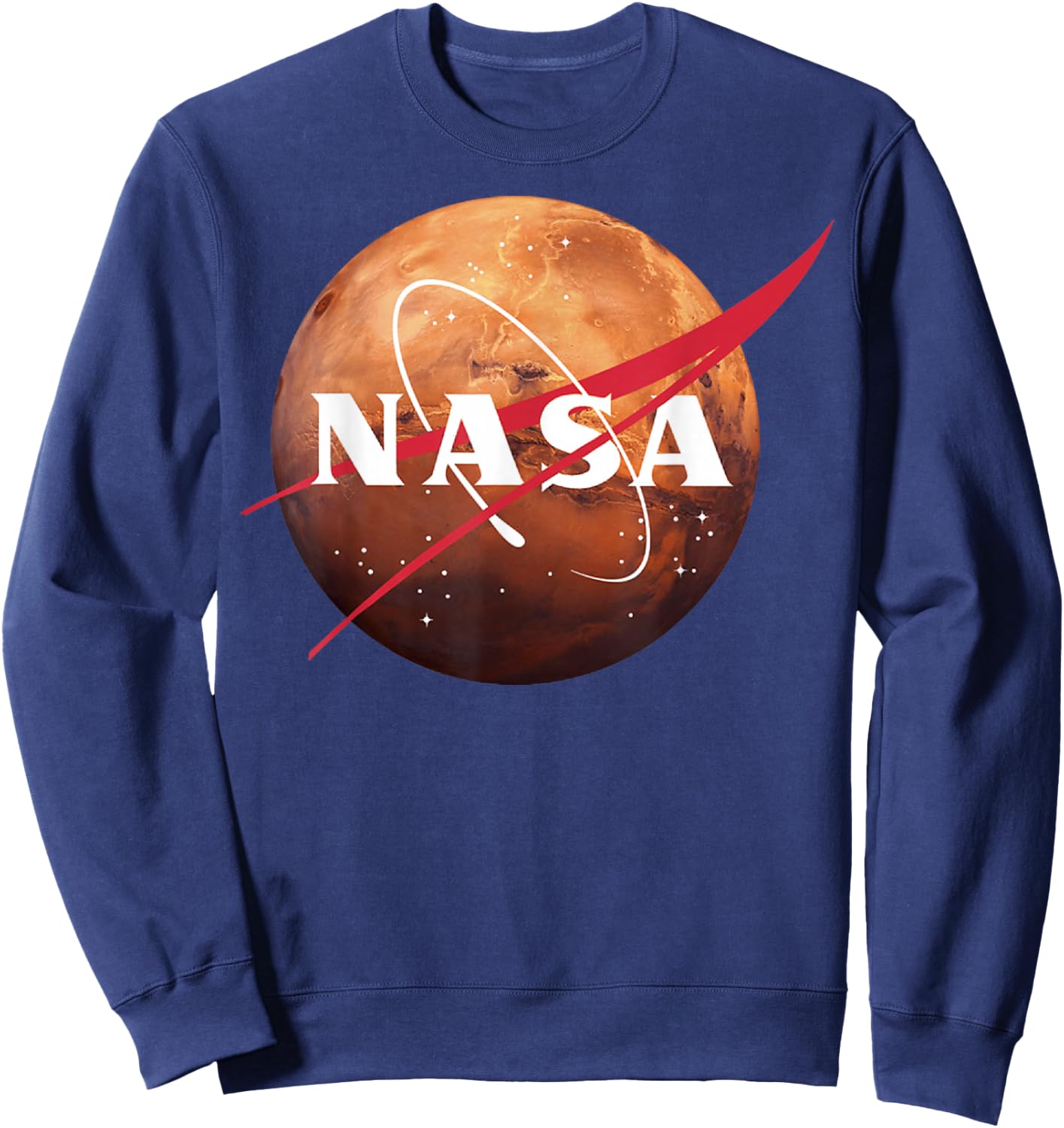 NASA Mars Planet logo Sweatshirt - Sweatshirt | Navy
