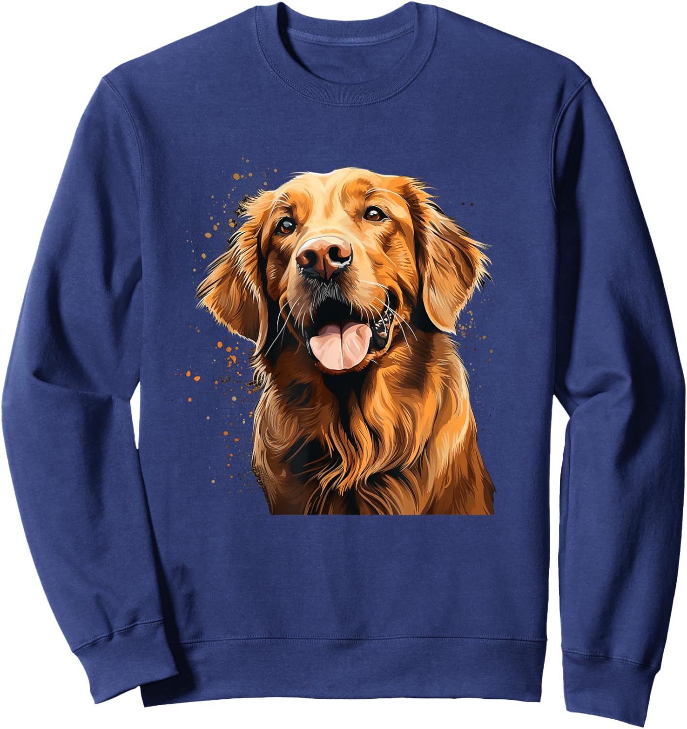 Apparel For Golden Retriever Lovers Sweatshirt - Sweatshirt | Navy
