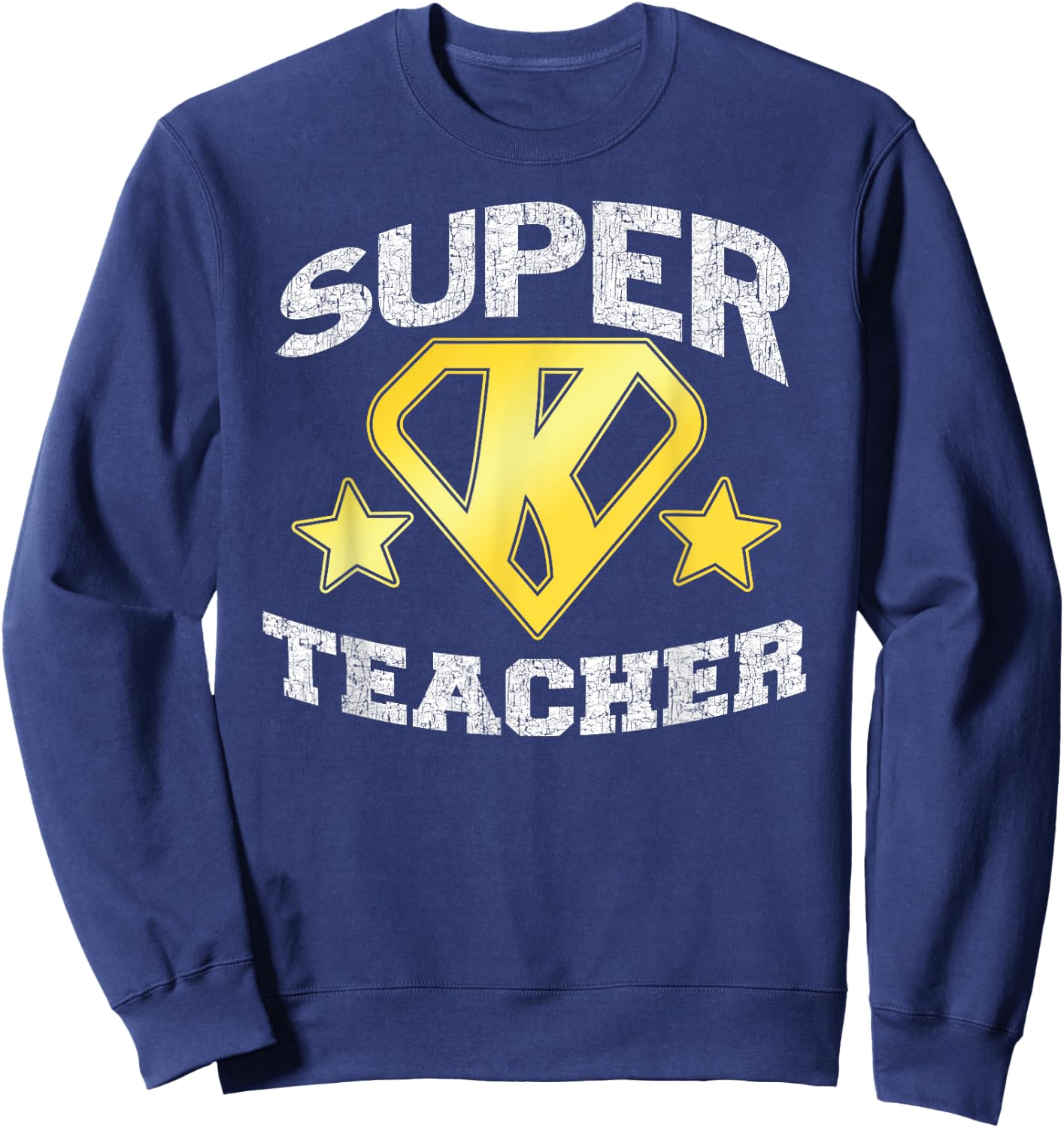 Super Kindergarten Teacher Hero Men Women Kids Sweatshirt - Sweatshirt | Navy