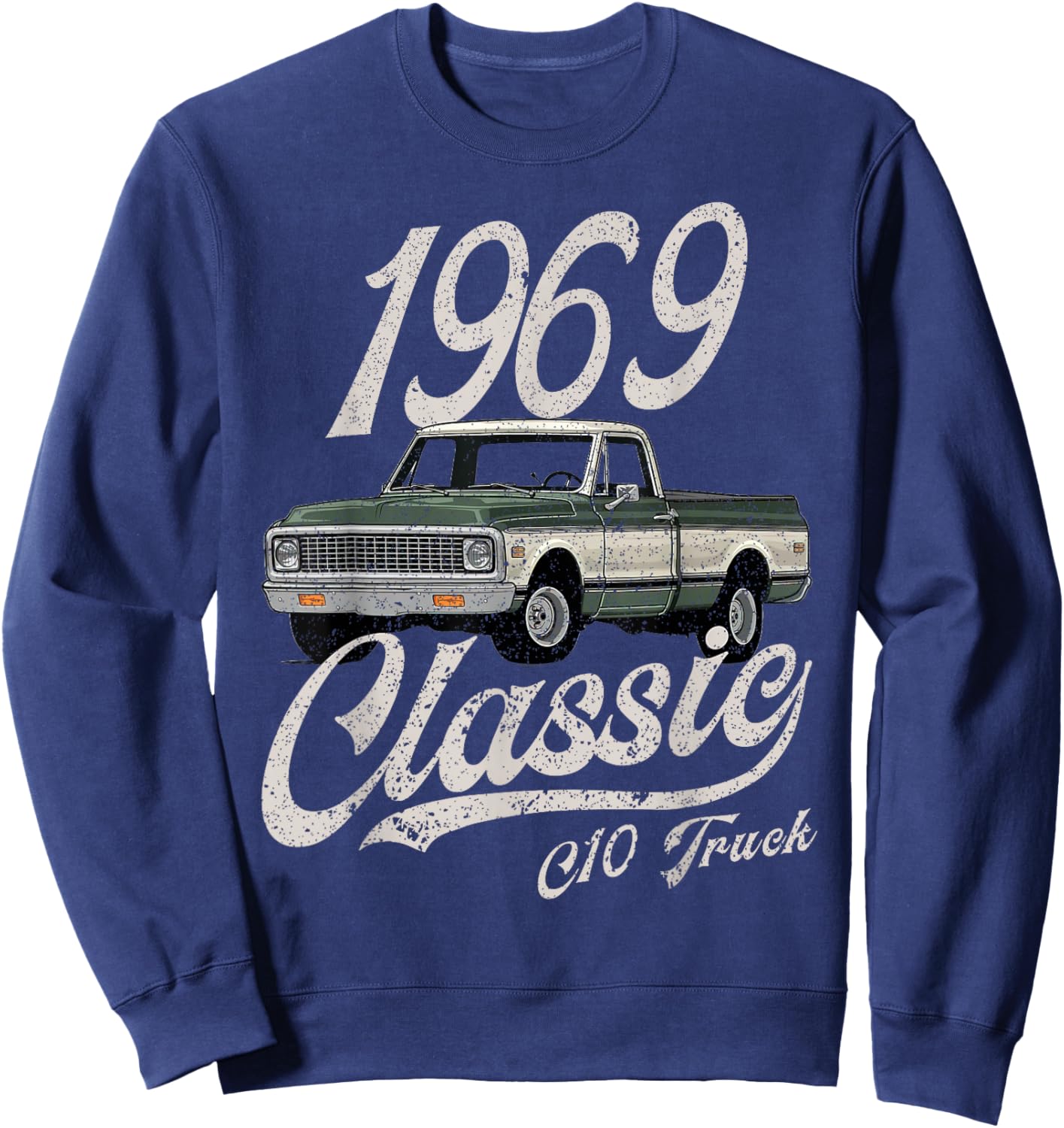 1969 69 C10 Truck Sweatshirt - Sweatshirt | Navy