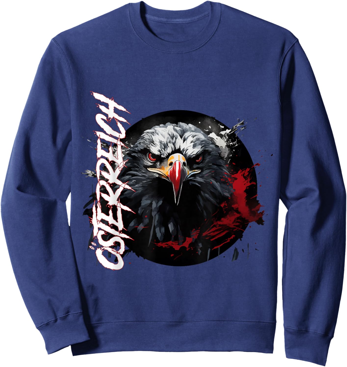 Österreich Adler Österreichische Patrioten Austria Sweatshirt - Sweatshirt | Navy