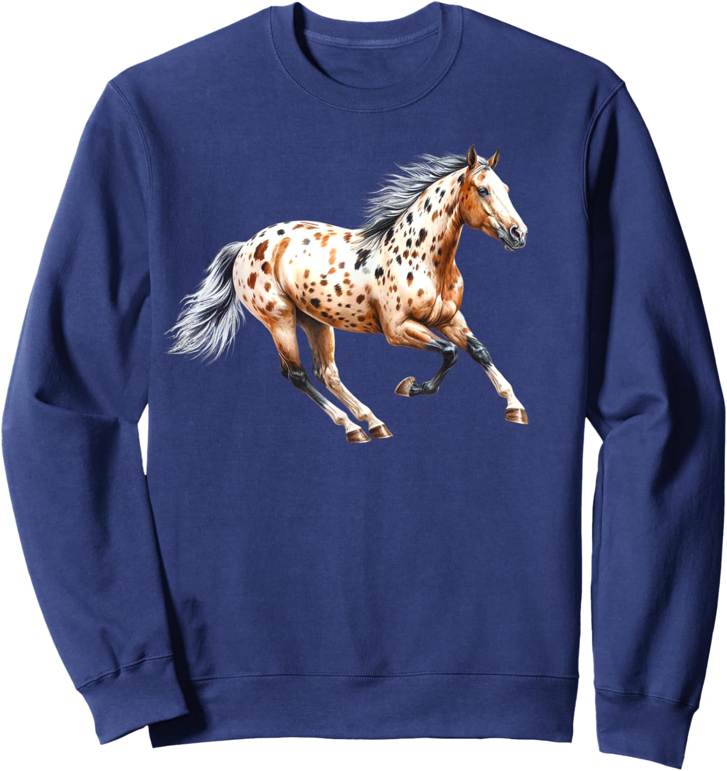 Appaloosa Horse Sweatshirt - Sweatshirt | Navy