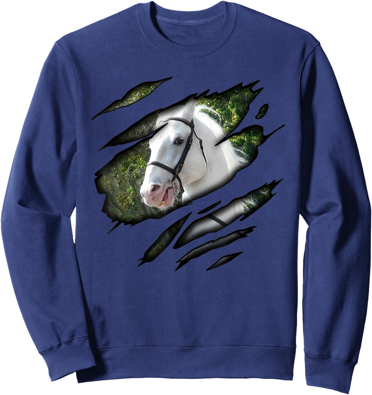 Lipizzan Horse in me , Horseshirt, Knight Sweatshirt - Sweatshirt | Navy