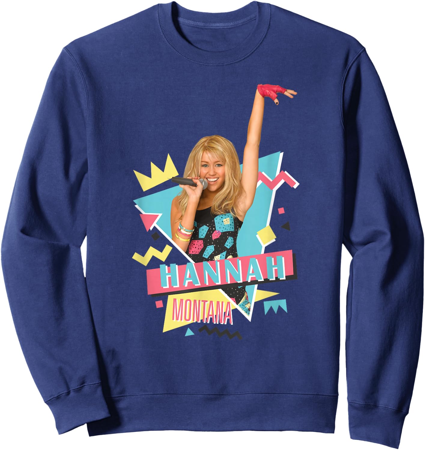 Disney Hannah Montana 90s Sweatshirt - Sweatshirt | Navy