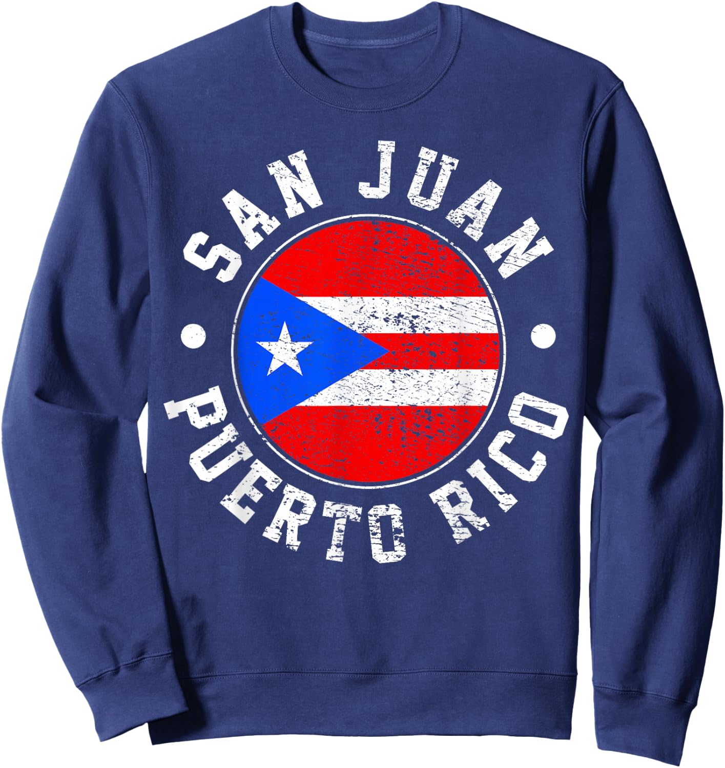 San Juan Puerto Rico Sweatshirt - Sweatshirt | Navy