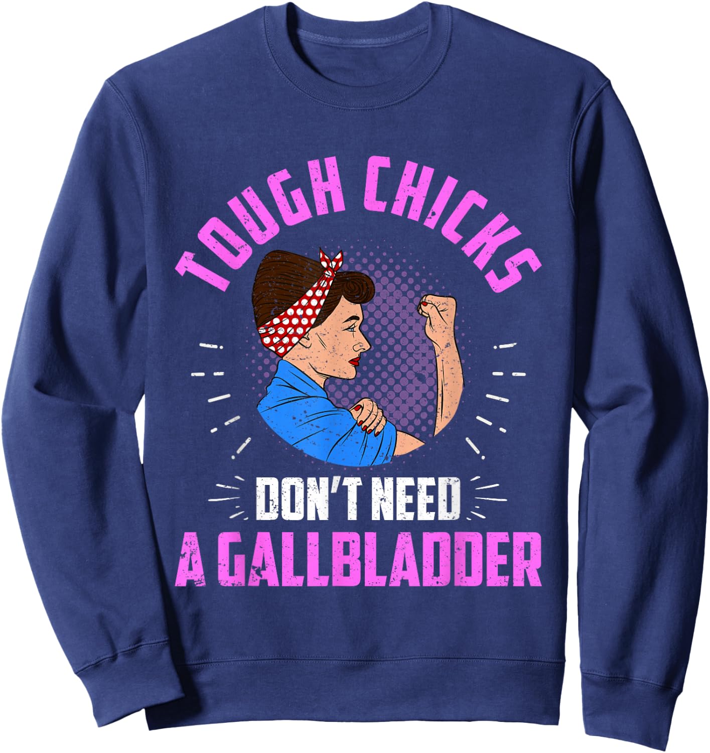 Gallbladder Removal Surgery Sweatshirt - Sweatshirt | Navy
